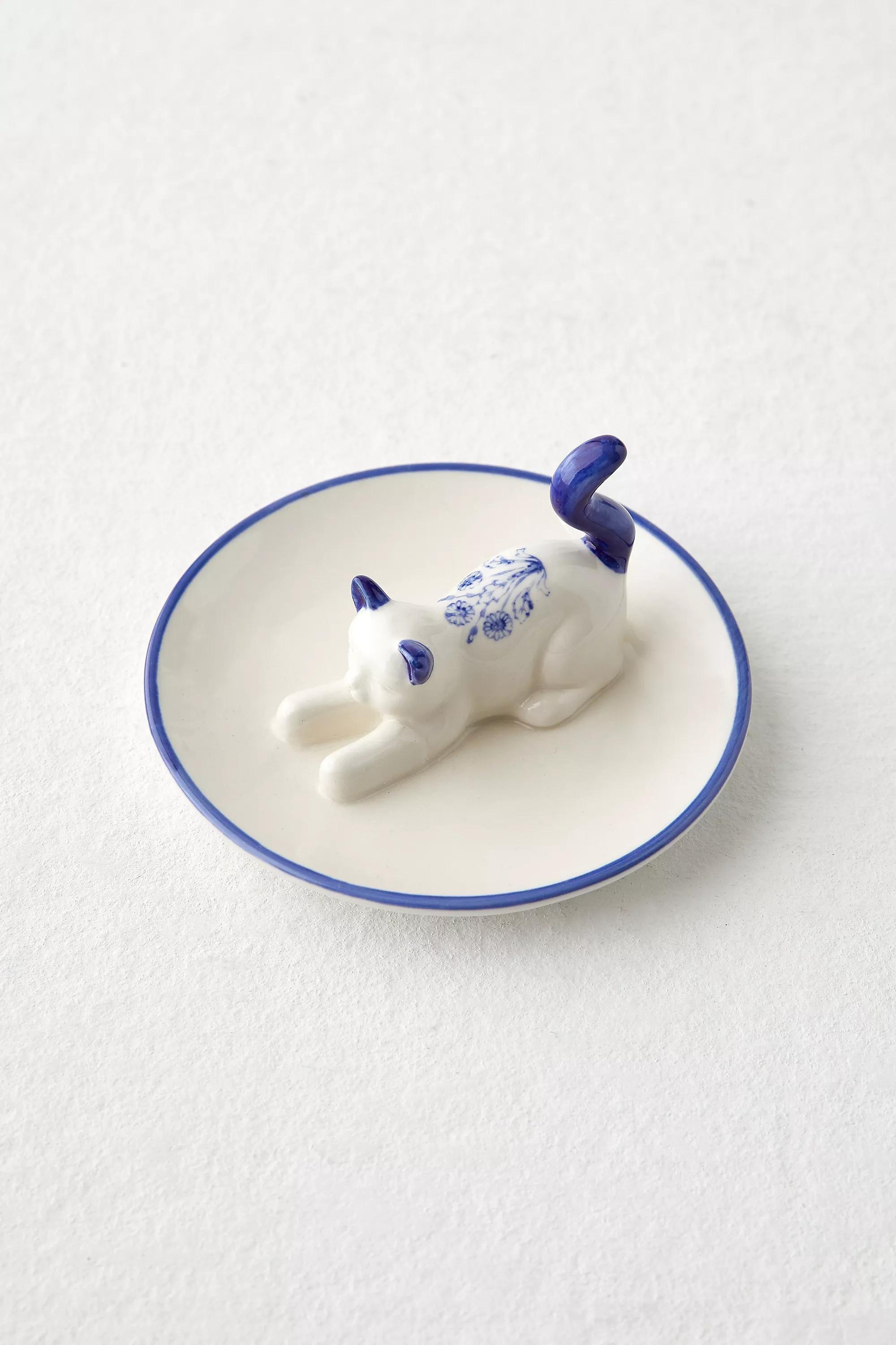 Multicolour Cat Ring Holder, ASSORT, large image number 1