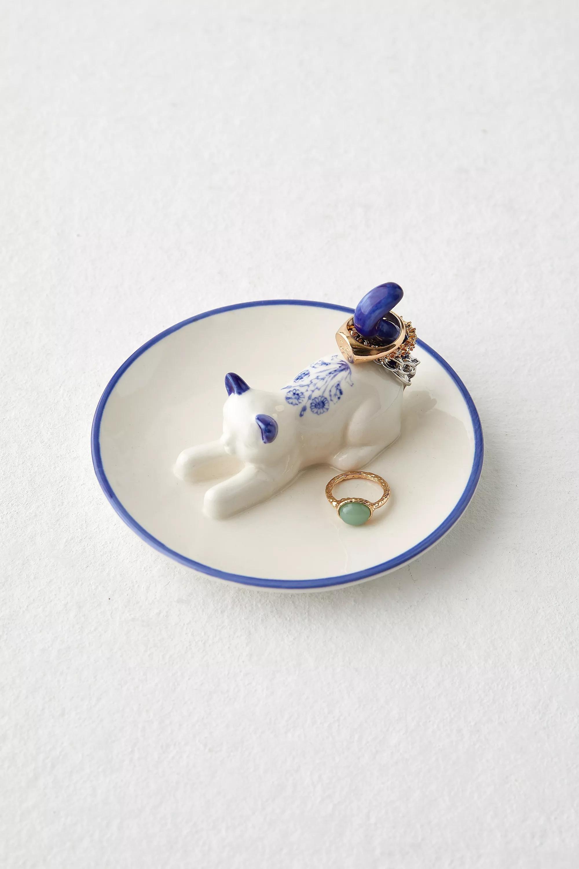 Multicolour Cat Ring Holder, ASSORT, large image number 2