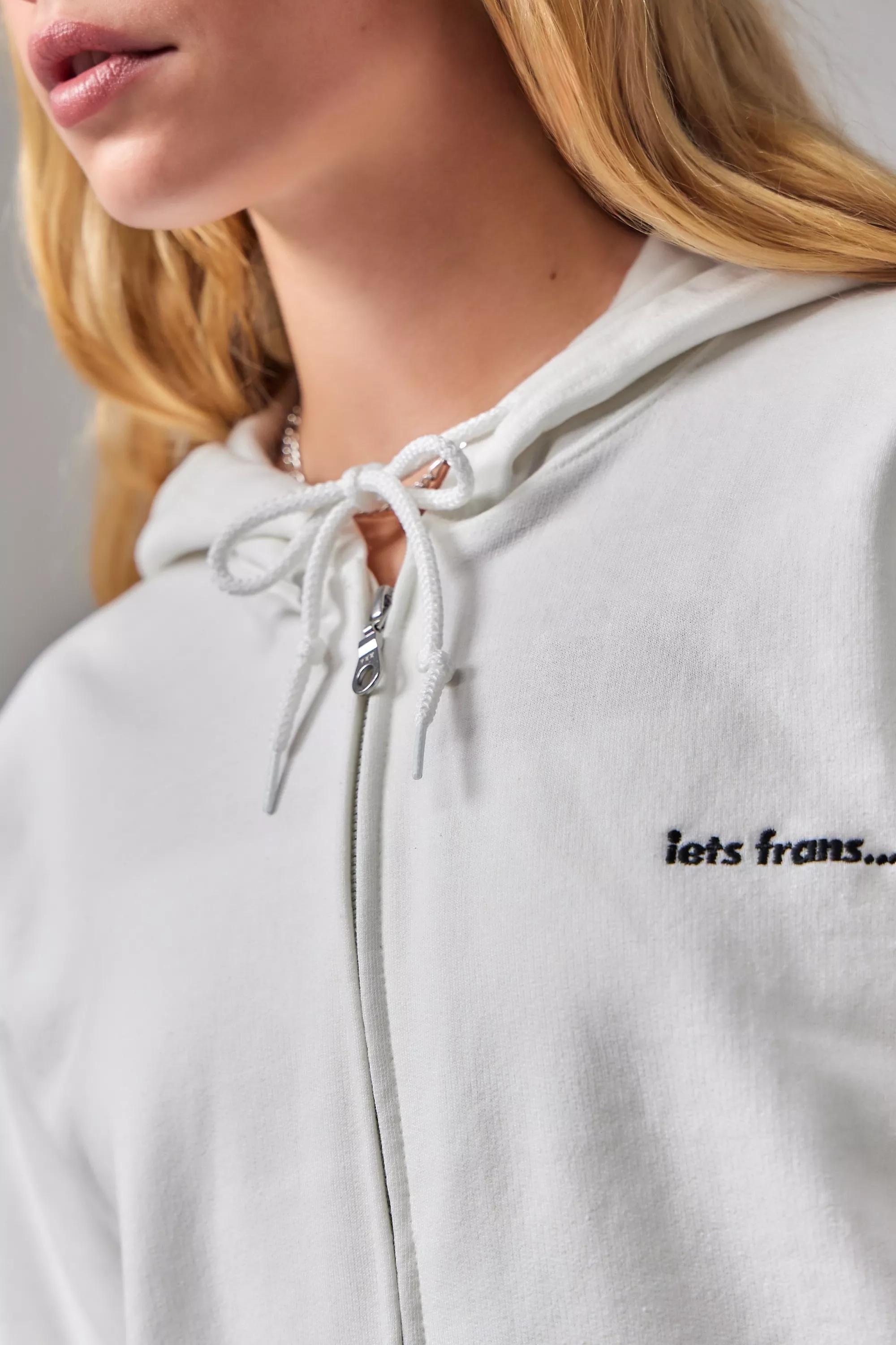 White Iets Frans... Zippered Hoodie, , large image number 3