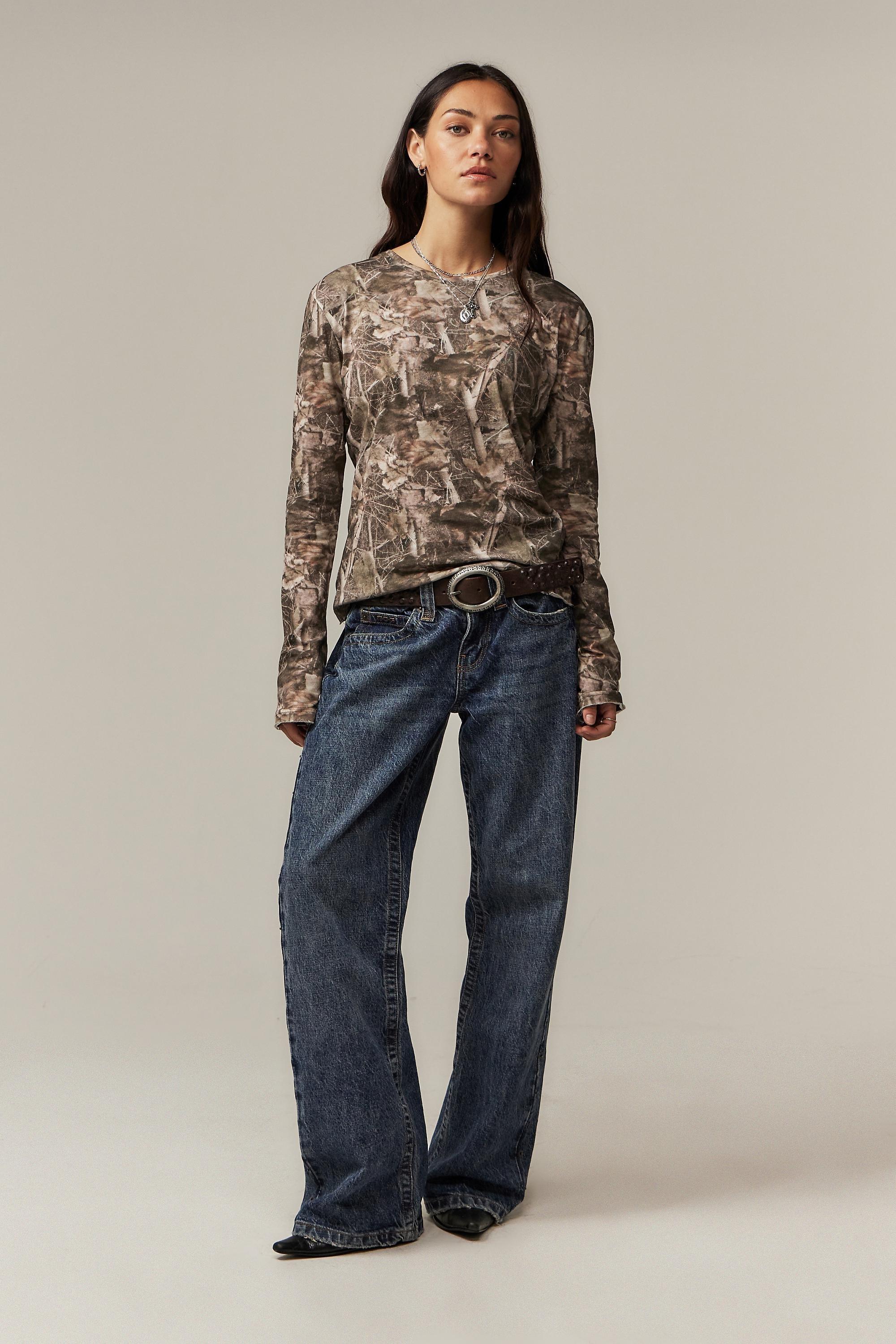 ASSORT Jaded London Woodland Mesh Long Sleeve Top, , large image number 2