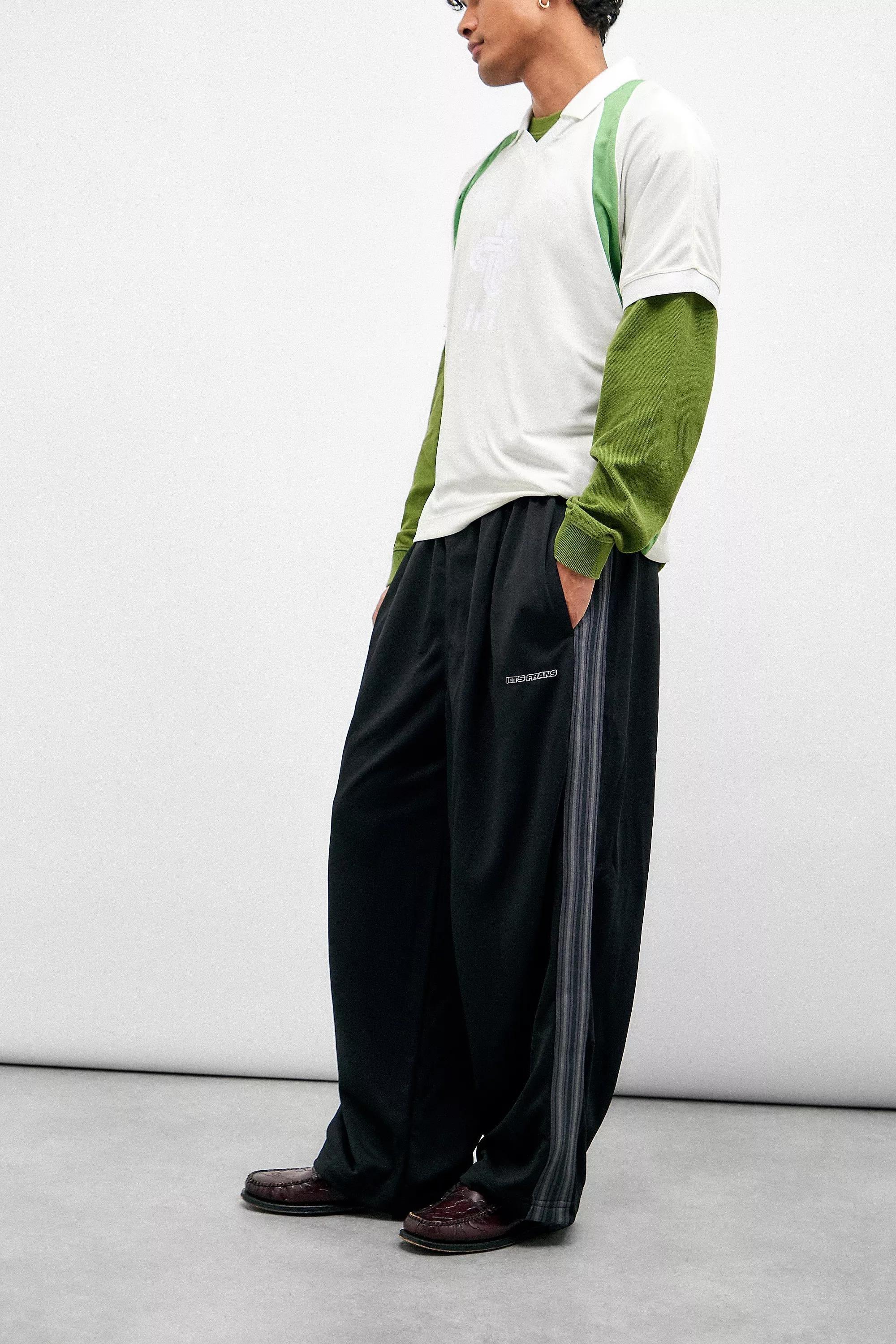 Black iets frans... Harri Tricot Track Pants, BLK, medium