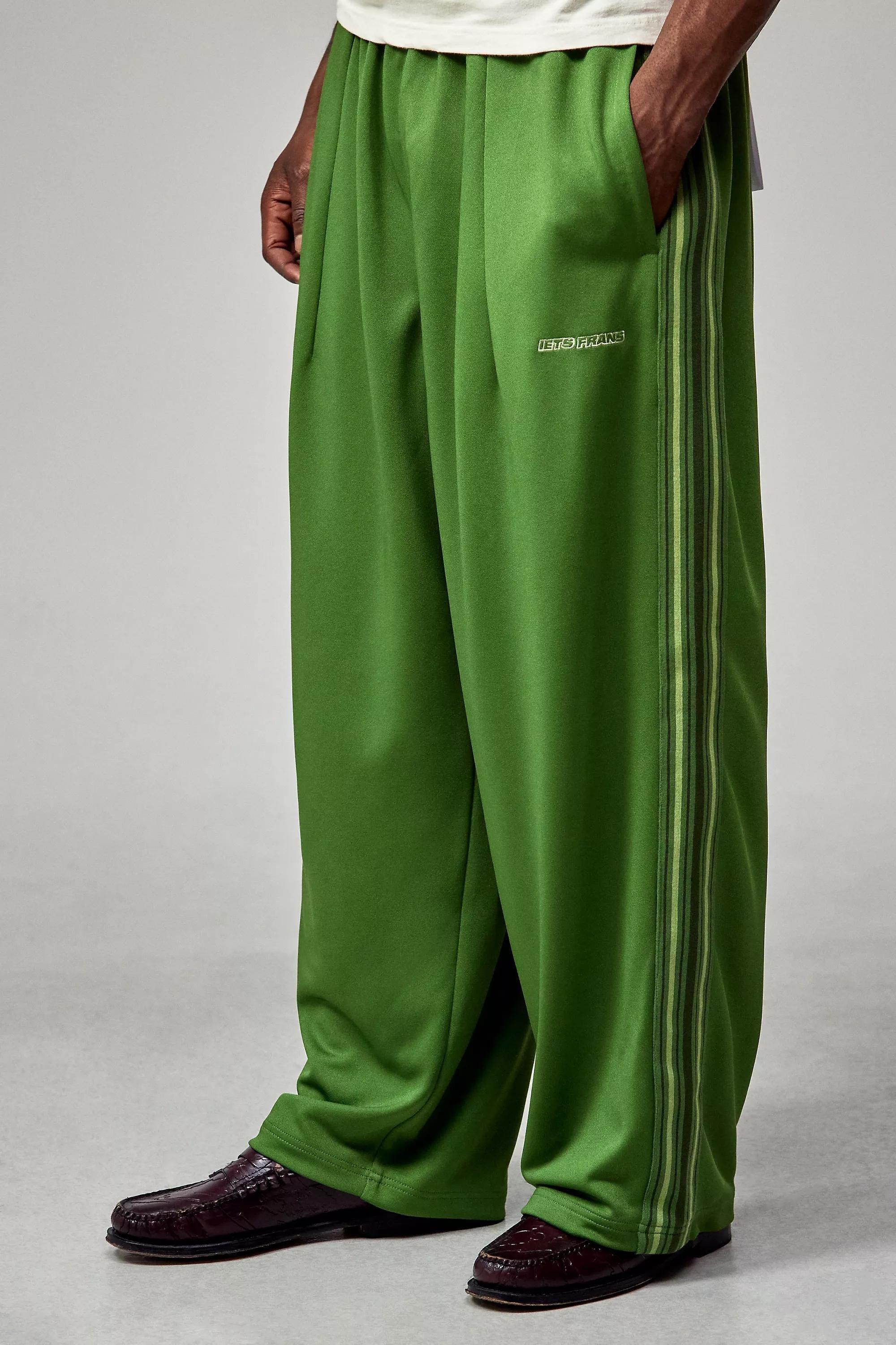 Green Iets Frans...Tricot Track Pants, , large image number 0