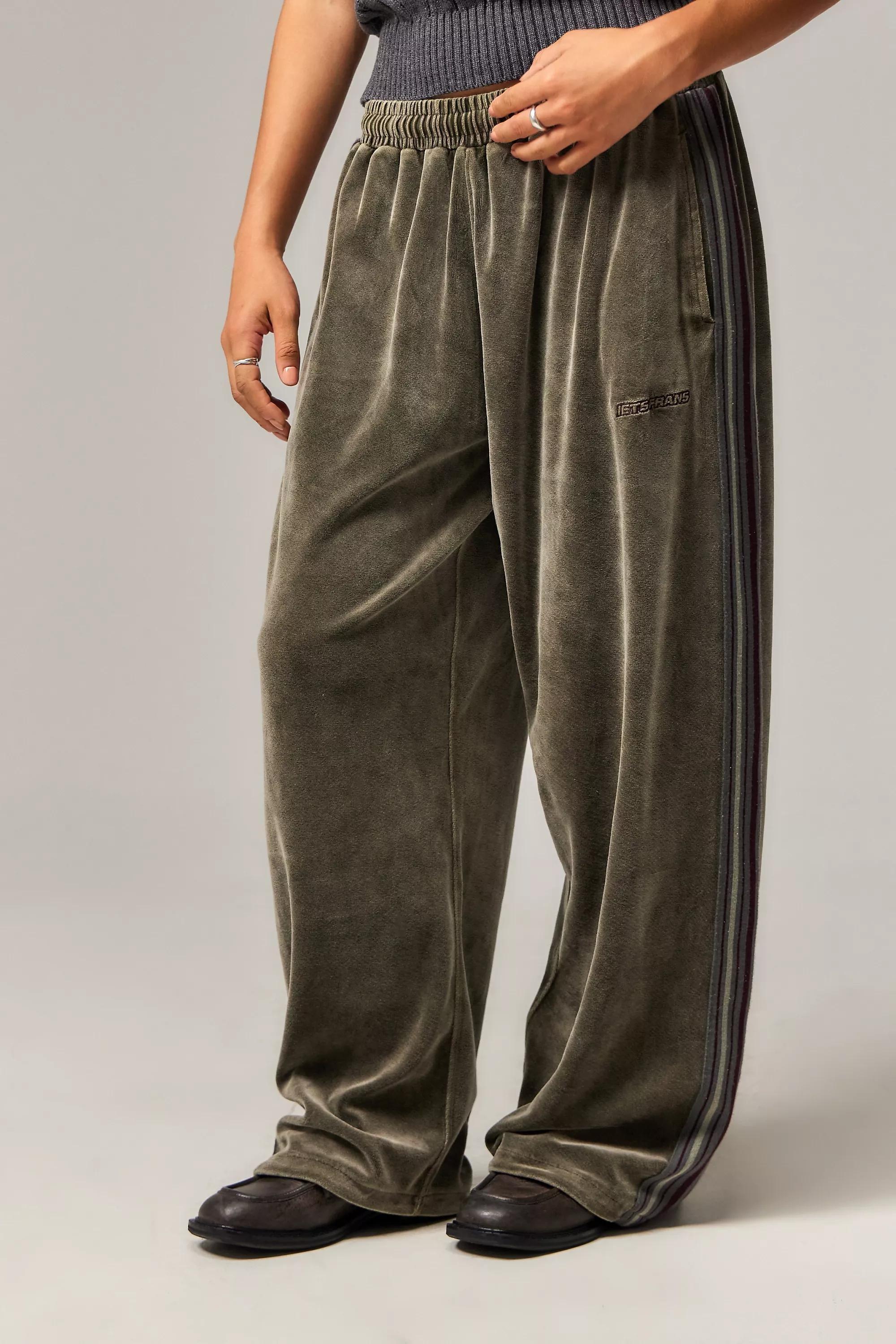 Khaki Iets Frans... Harri Velour Joggers, , large image number 0