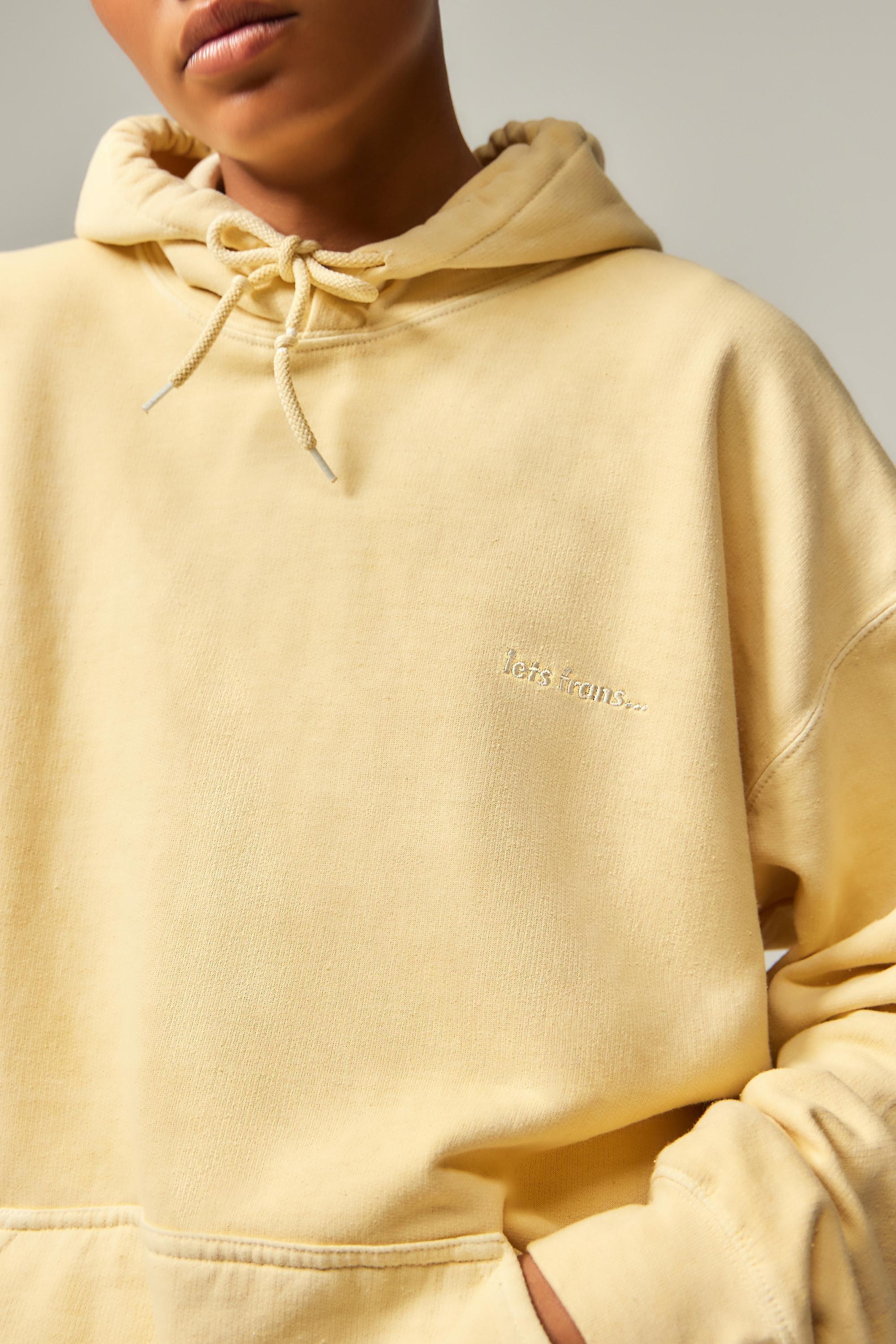 Yellow Iets Frans... Printed Hoodie, , large image number 2