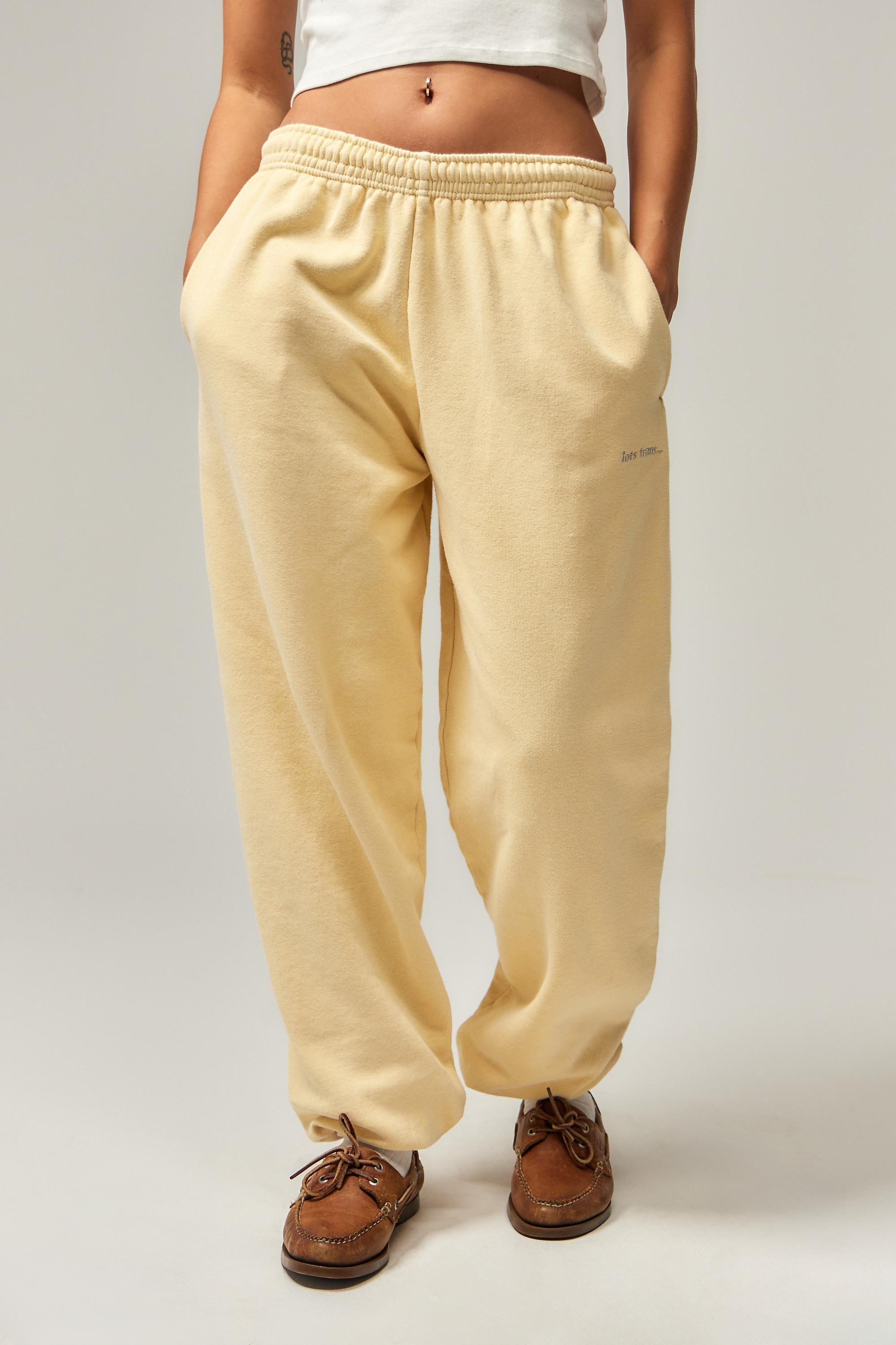 Yellow Iets Frans... Cuffed Joggers, , large image number 0
