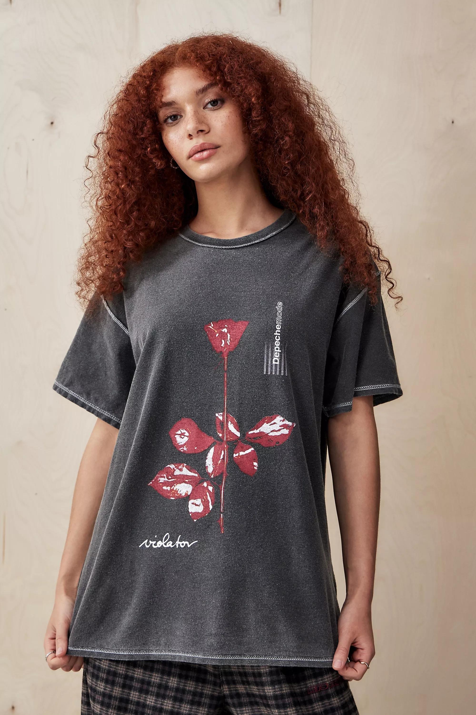Grey Uo Depeche Mode T-Shirt, , large image number 0