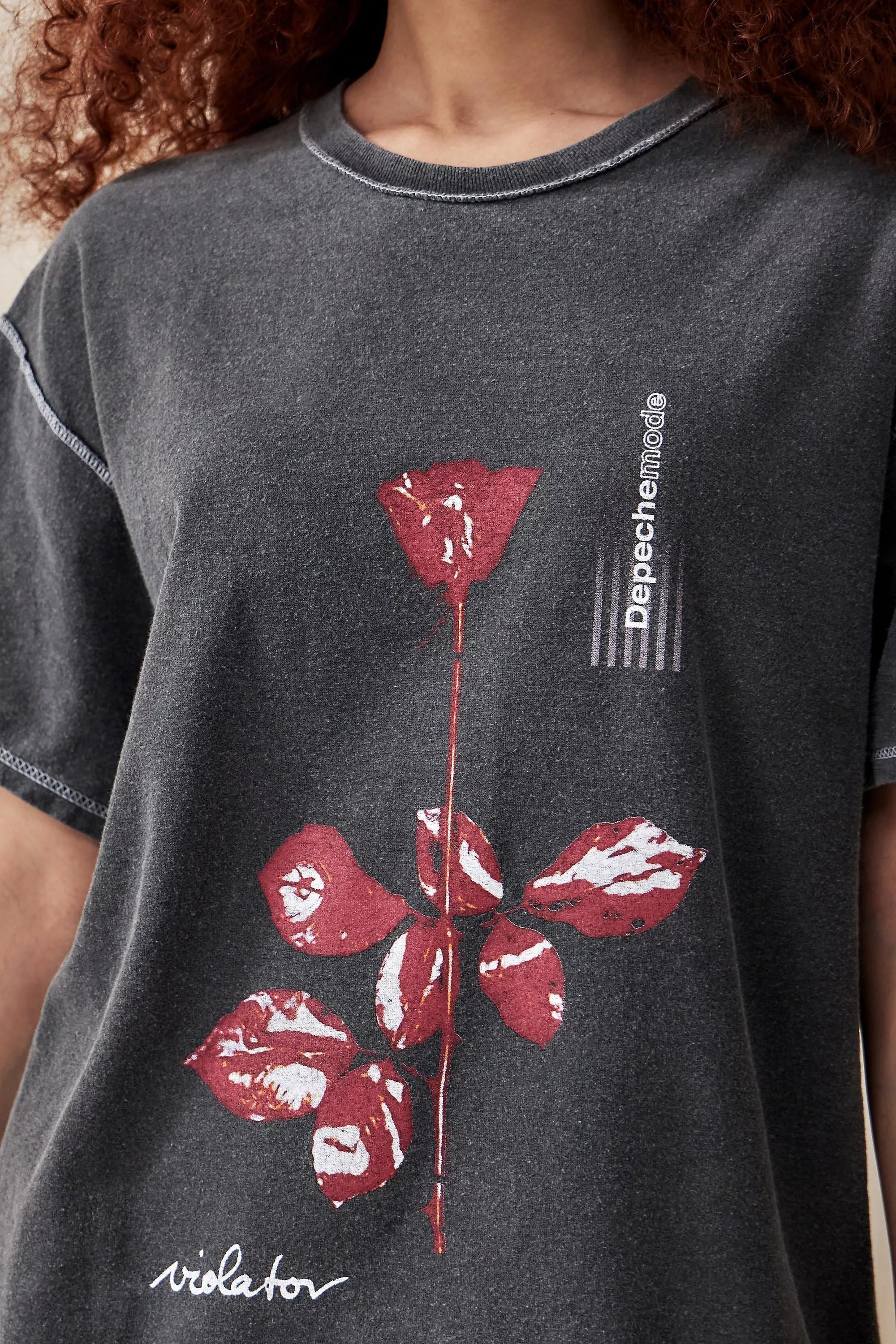 Grey Uo Depeche Mode T-Shirt, , large image number 1