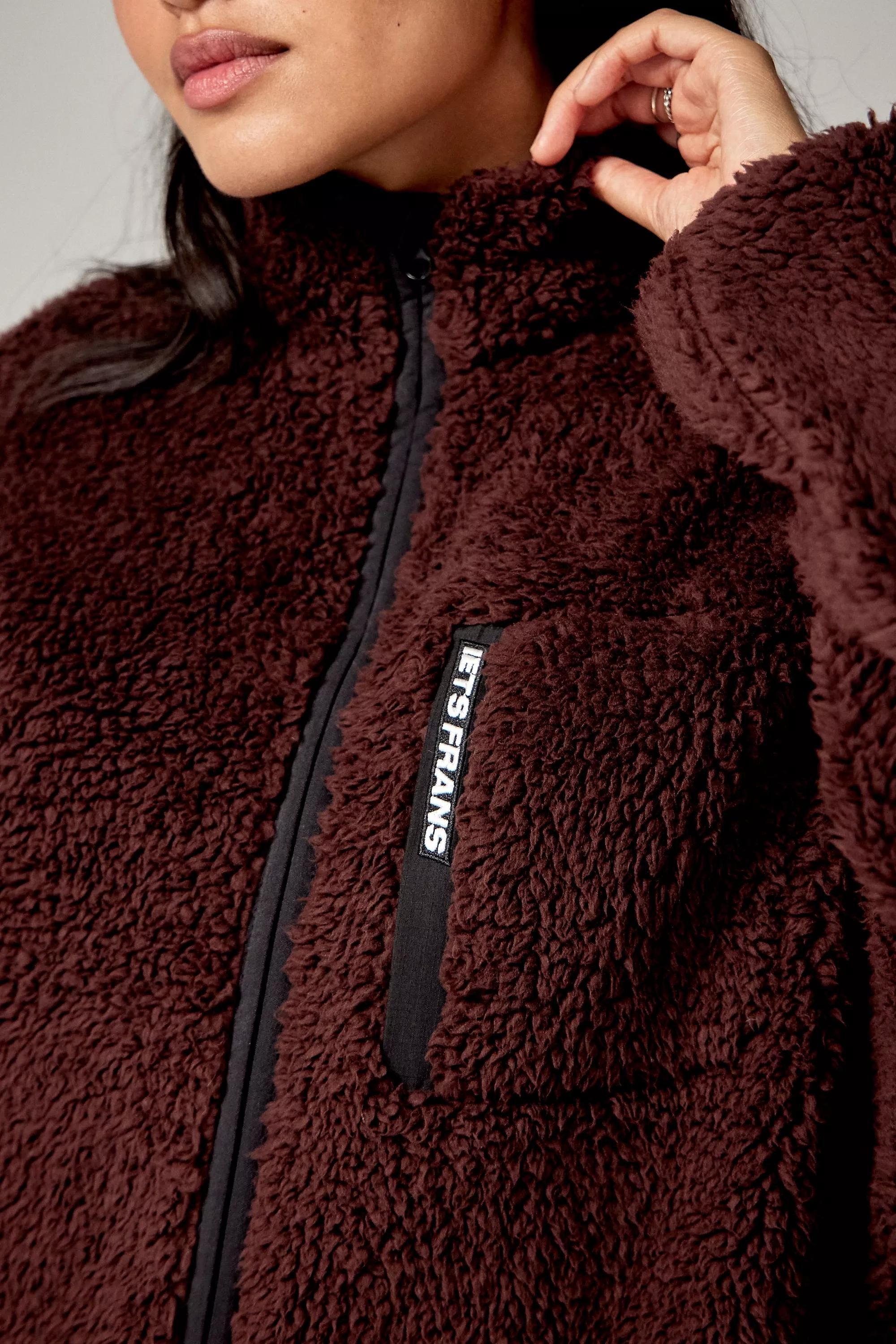 Choc Iets Frans... Zip-Through Fleece Jacket, , large image number 2