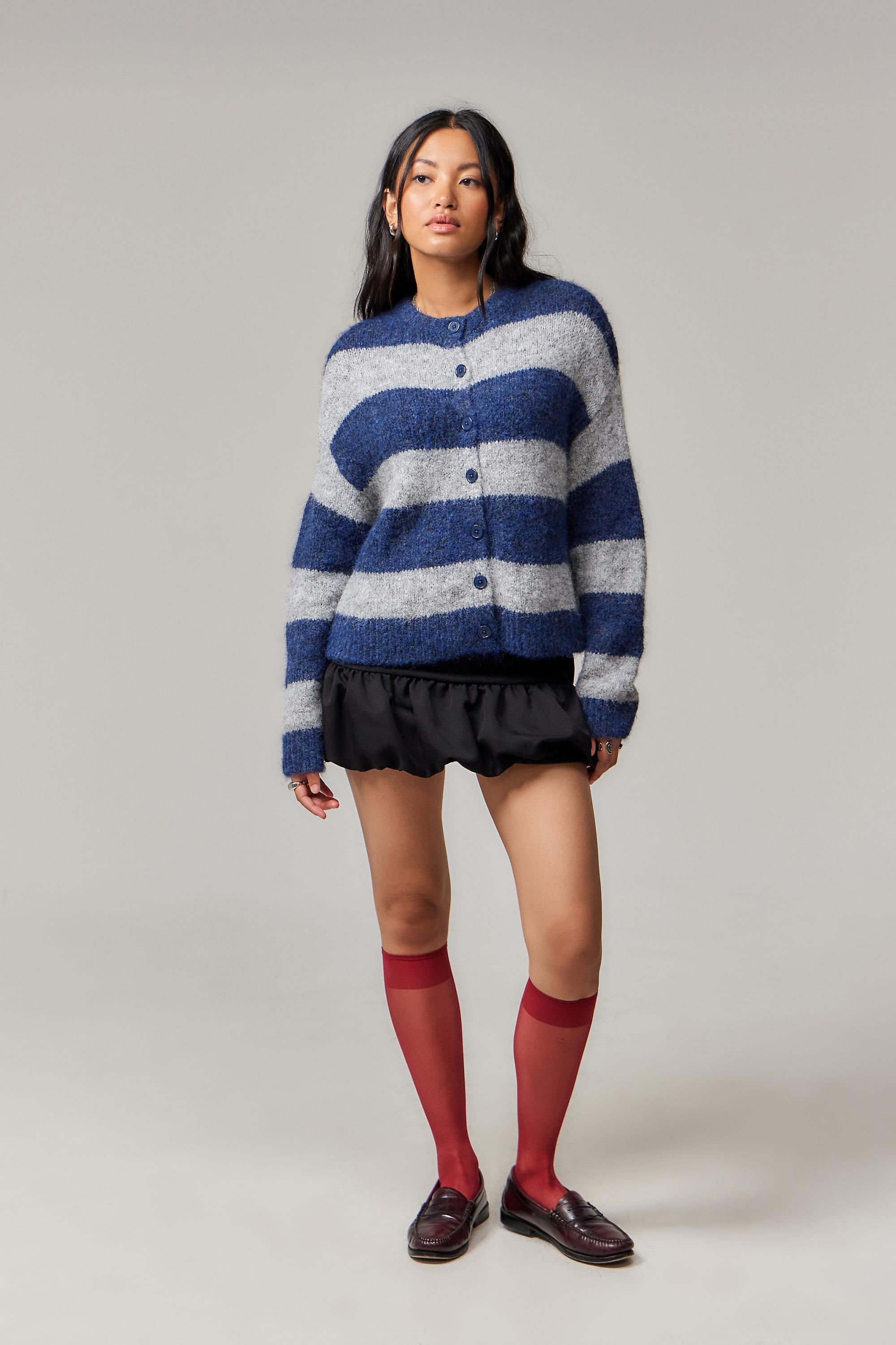 Burgundy Classic Sheer Knee High Sock, WINE, large image number 1