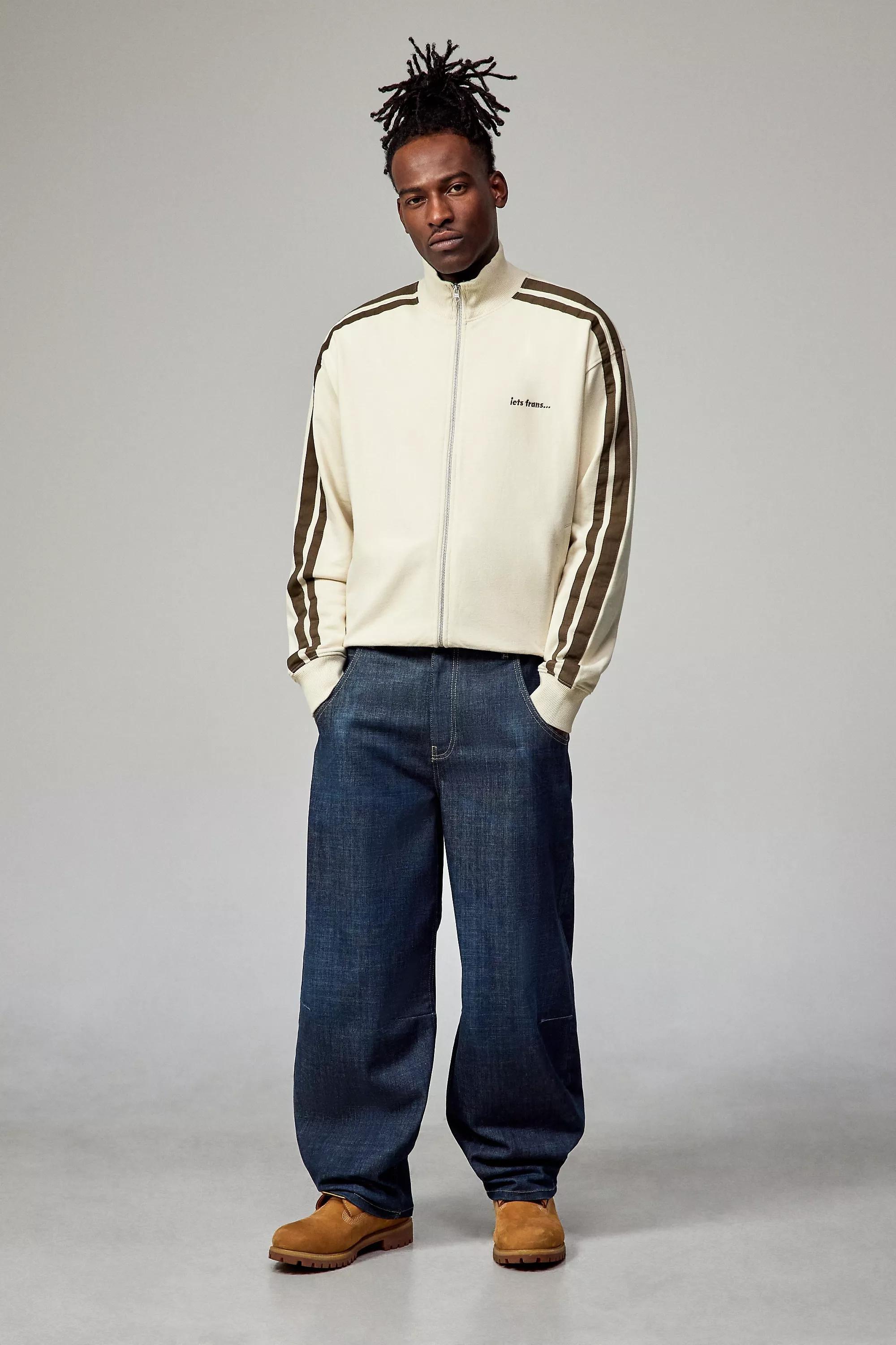 Cream Iets Frans... Teddi Track Top, CREME, large image number 1