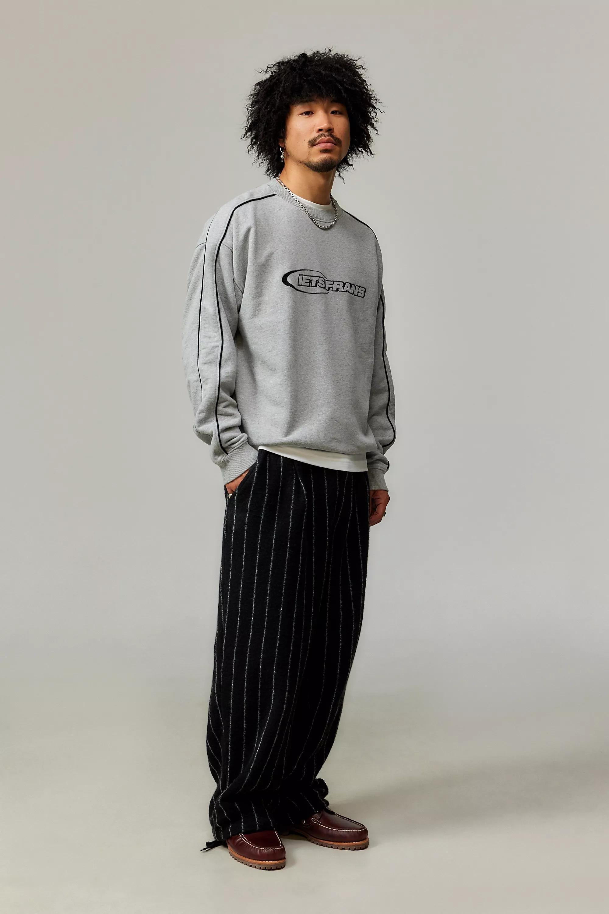 Grey Iets Frans... Piped Sweatshirt, , large image number 2