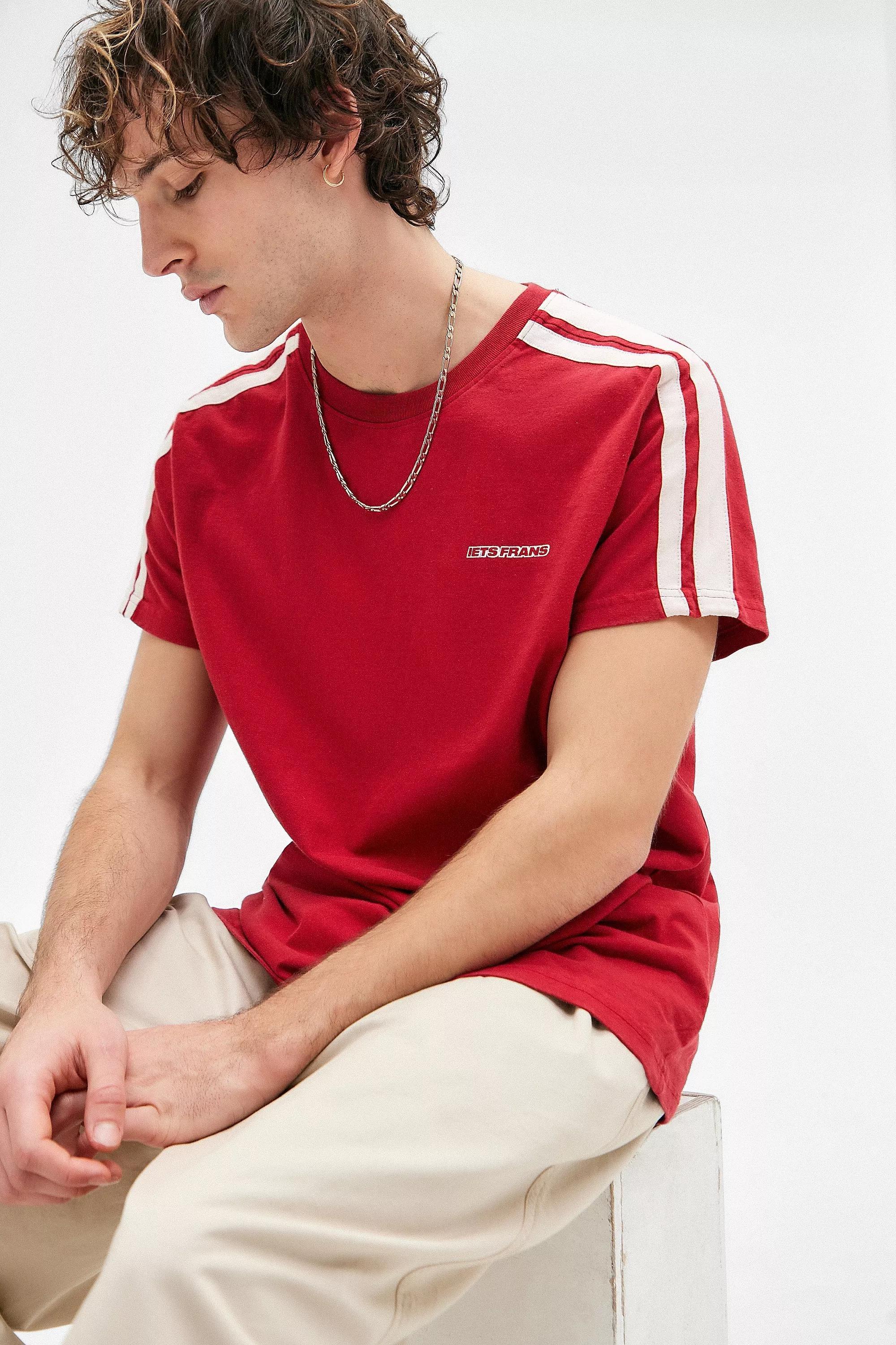 Red Iets Frans... Taped T-Shirt, , large image number 0