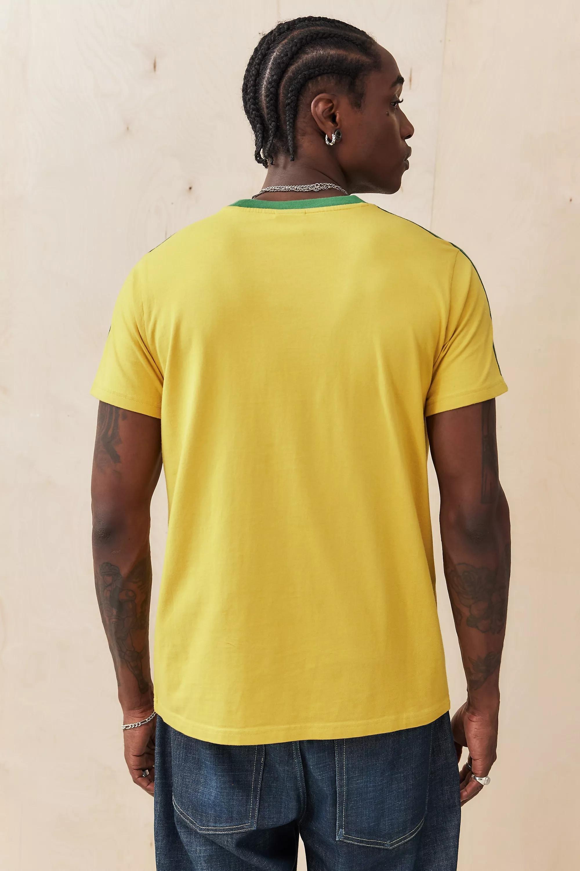 Yellow Iets Frans... Taped T-Shirt, , large image number 3