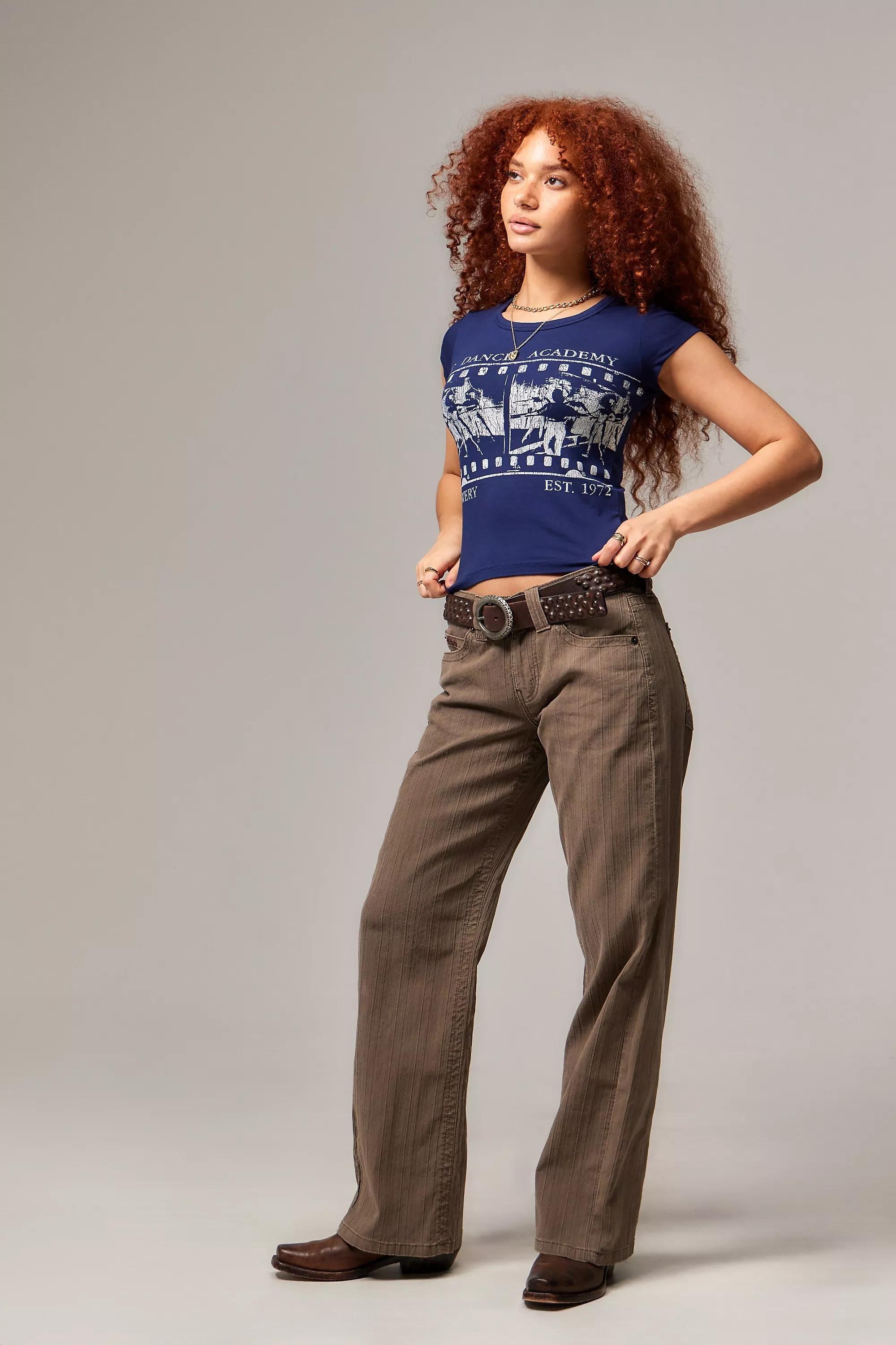 Navy UO Tanzakademie T-Shirt, , large image number 1