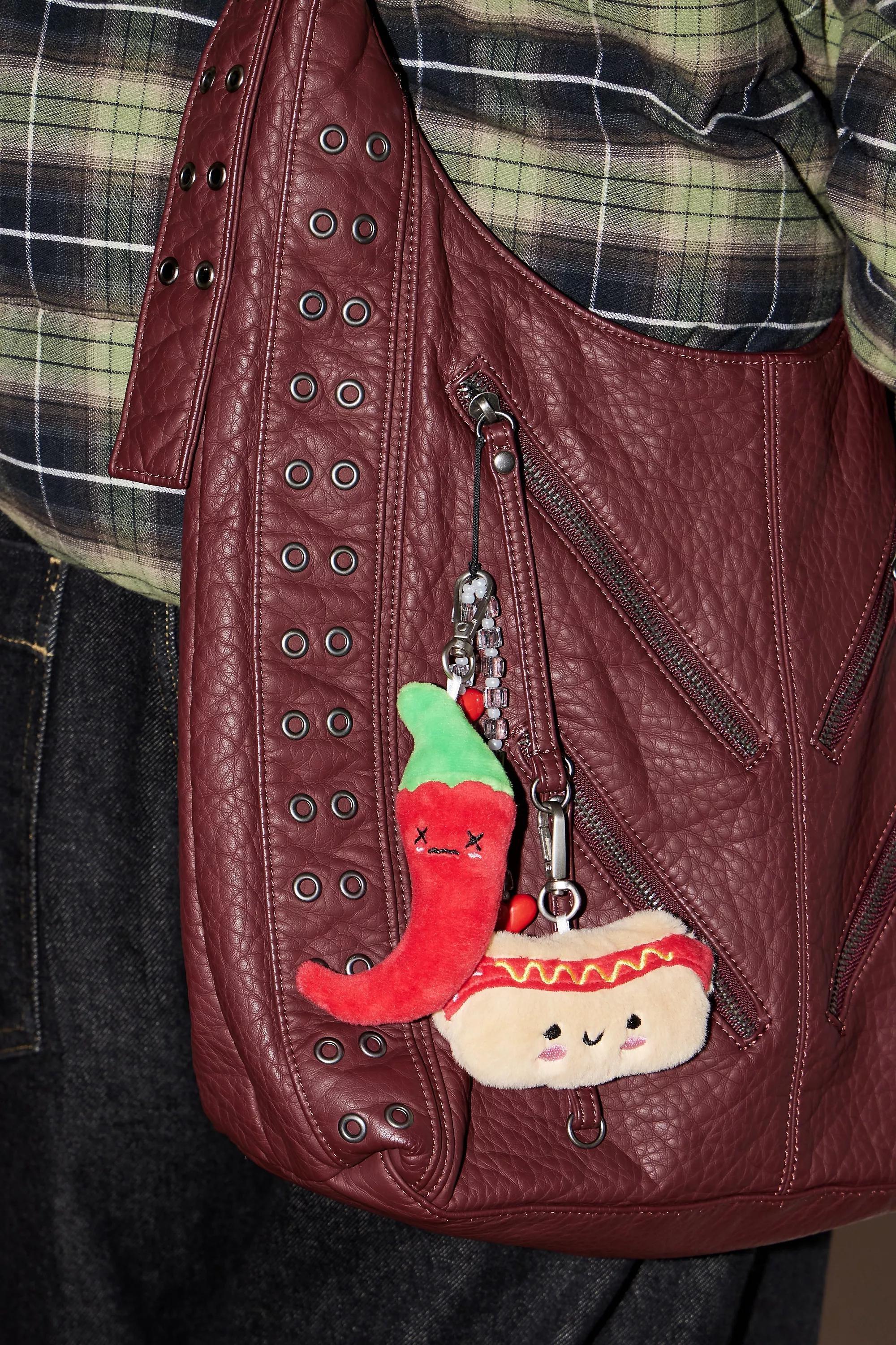 Red Chilli Keyring, RED, large image number 1
