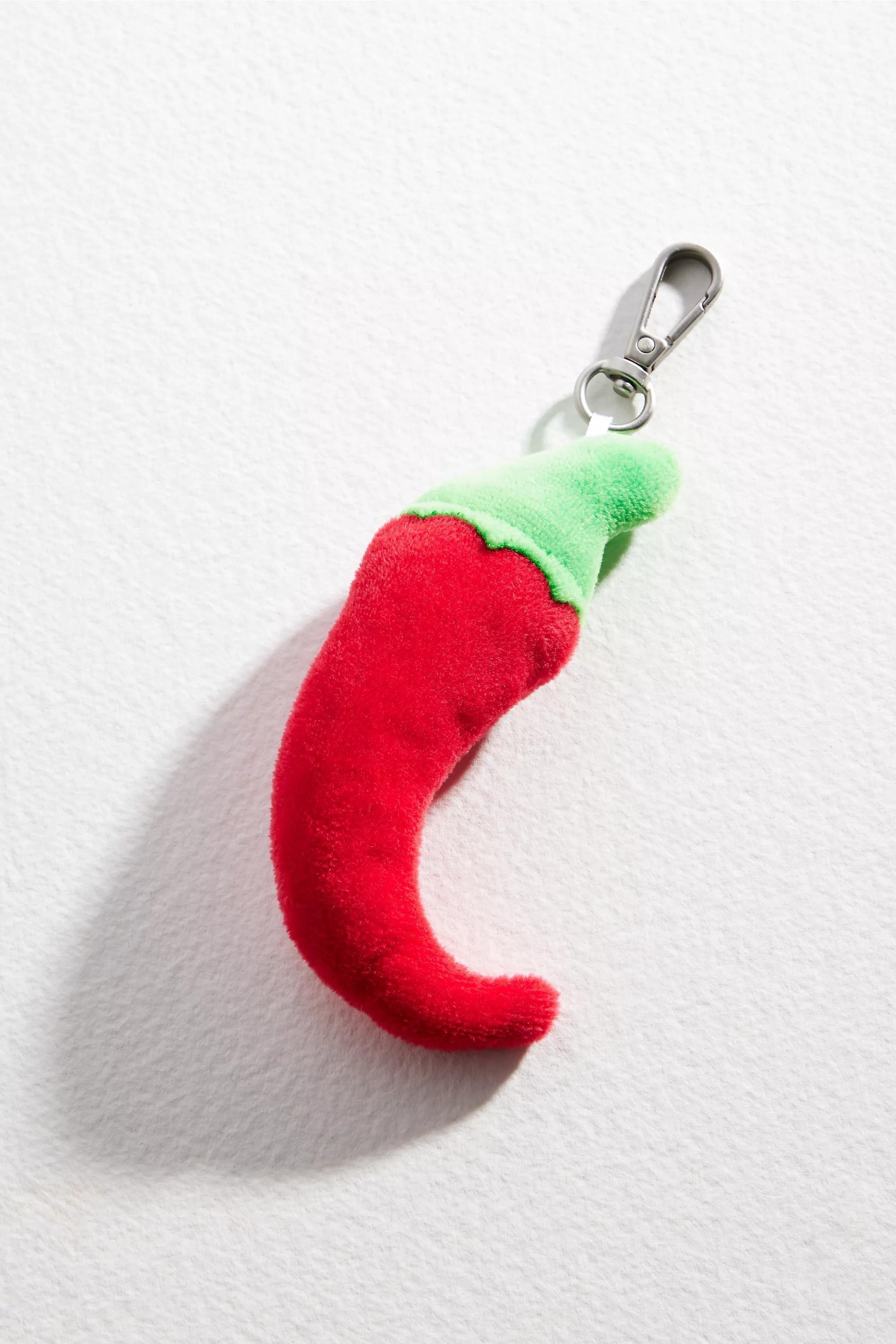 Red Chilli Keyring, RED, large image number 3
