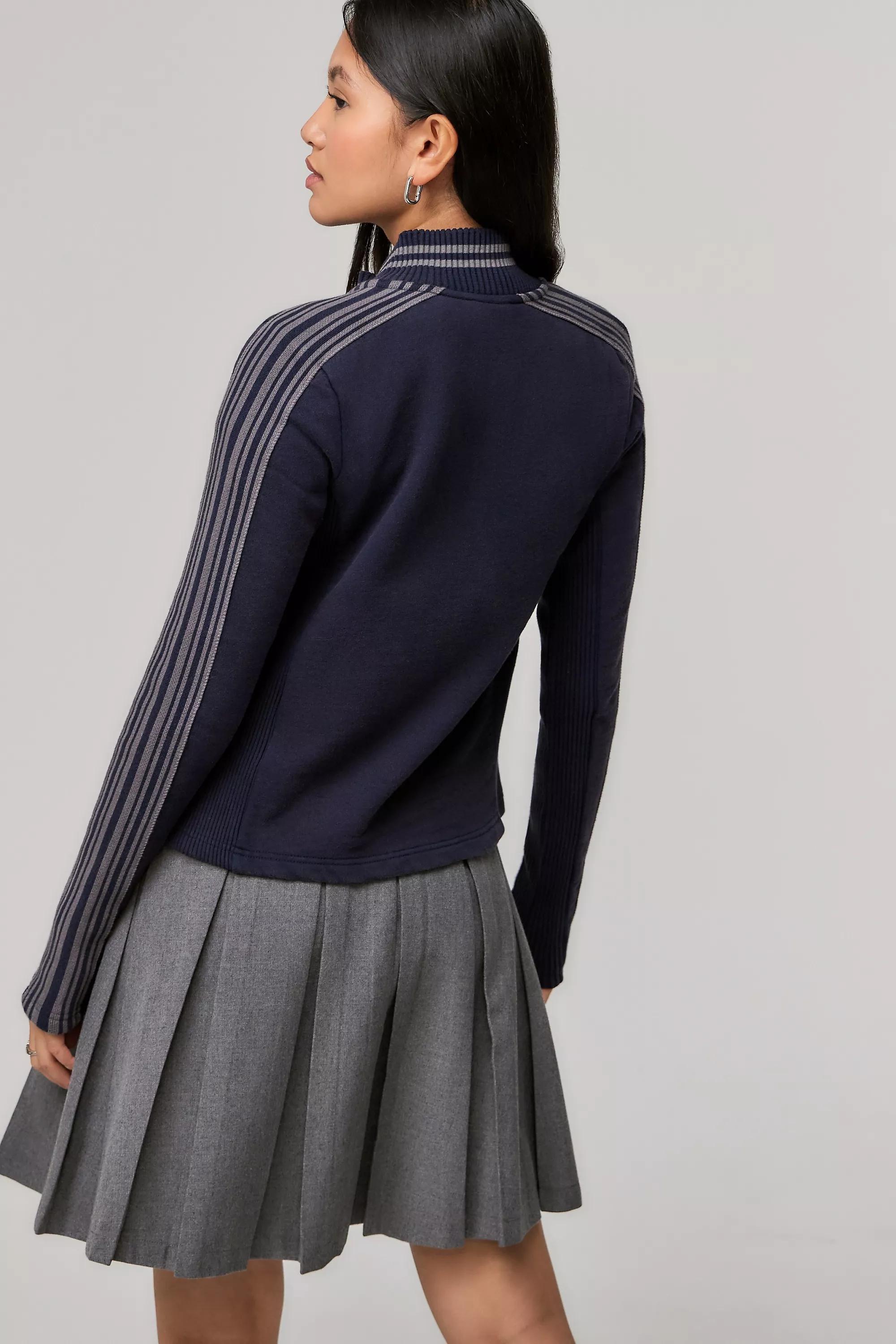 Navy Iets Frans... Trip Stripe Track Top, , large image number 4