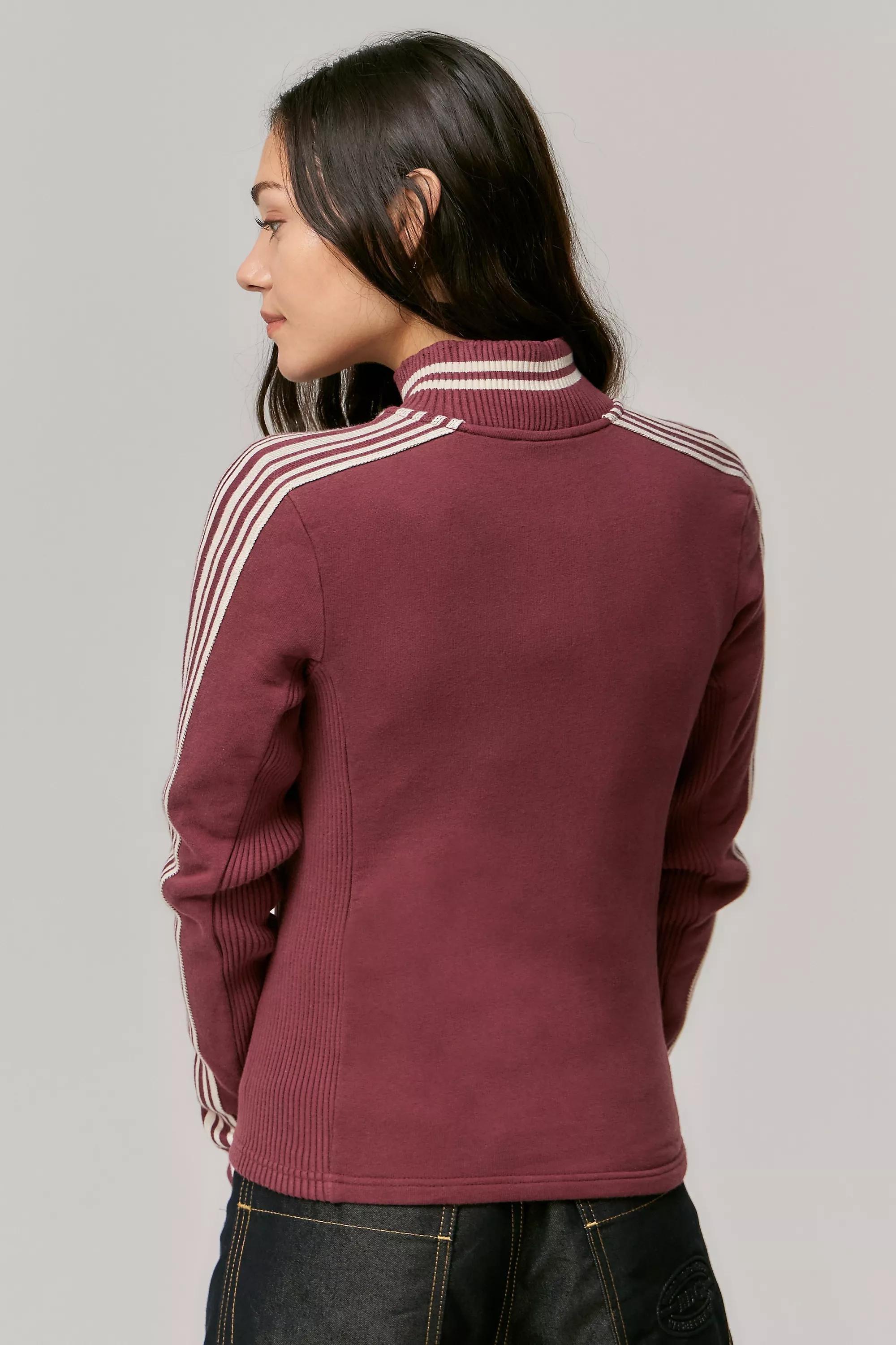 Burgundy Iets Frans... Trip Stripe Track Top, , large image number 3