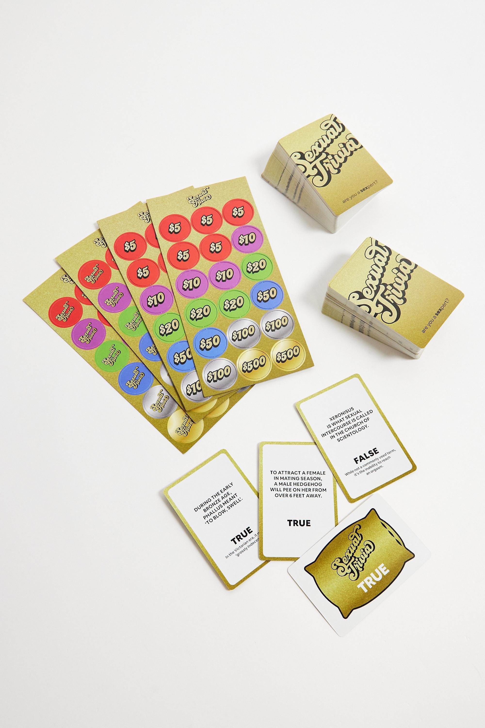 Gold Sexual Trivia Board Game, GOLD, large image number 1