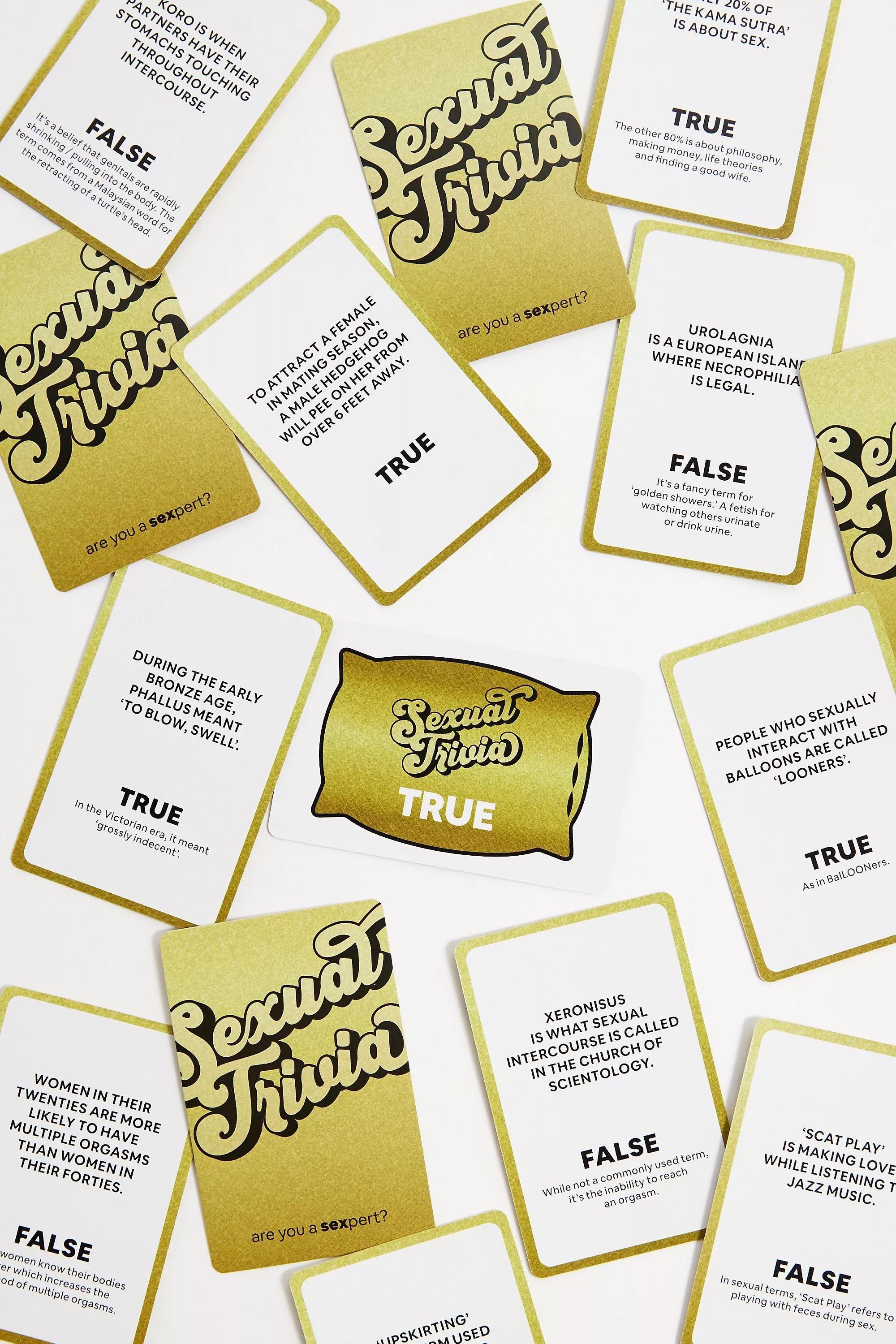 Gold Sexual Trivia Board Game, GOLD, large image number 2