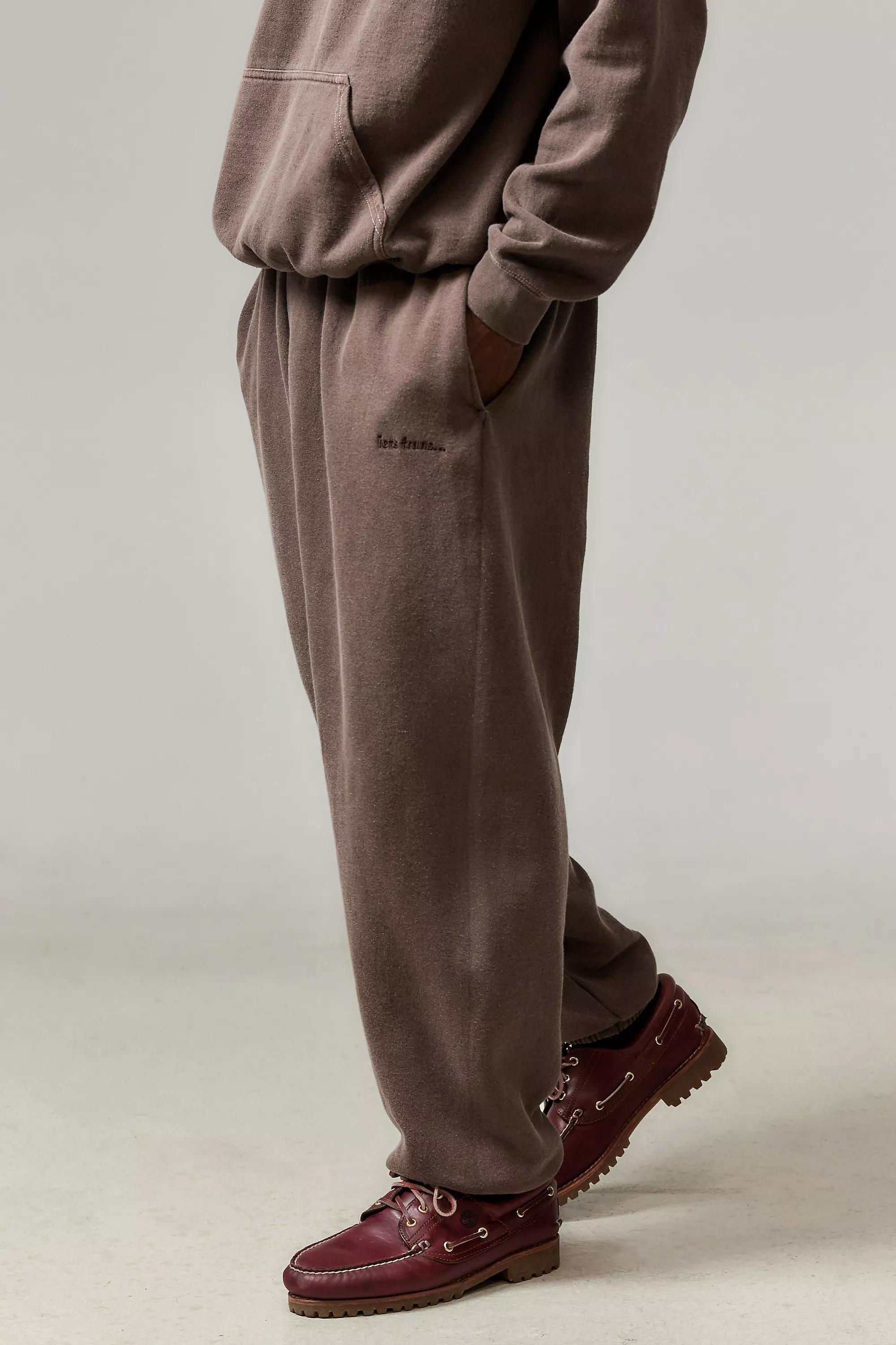 Brown Iets Frans... Cuffed Joggers, , large image number 0
