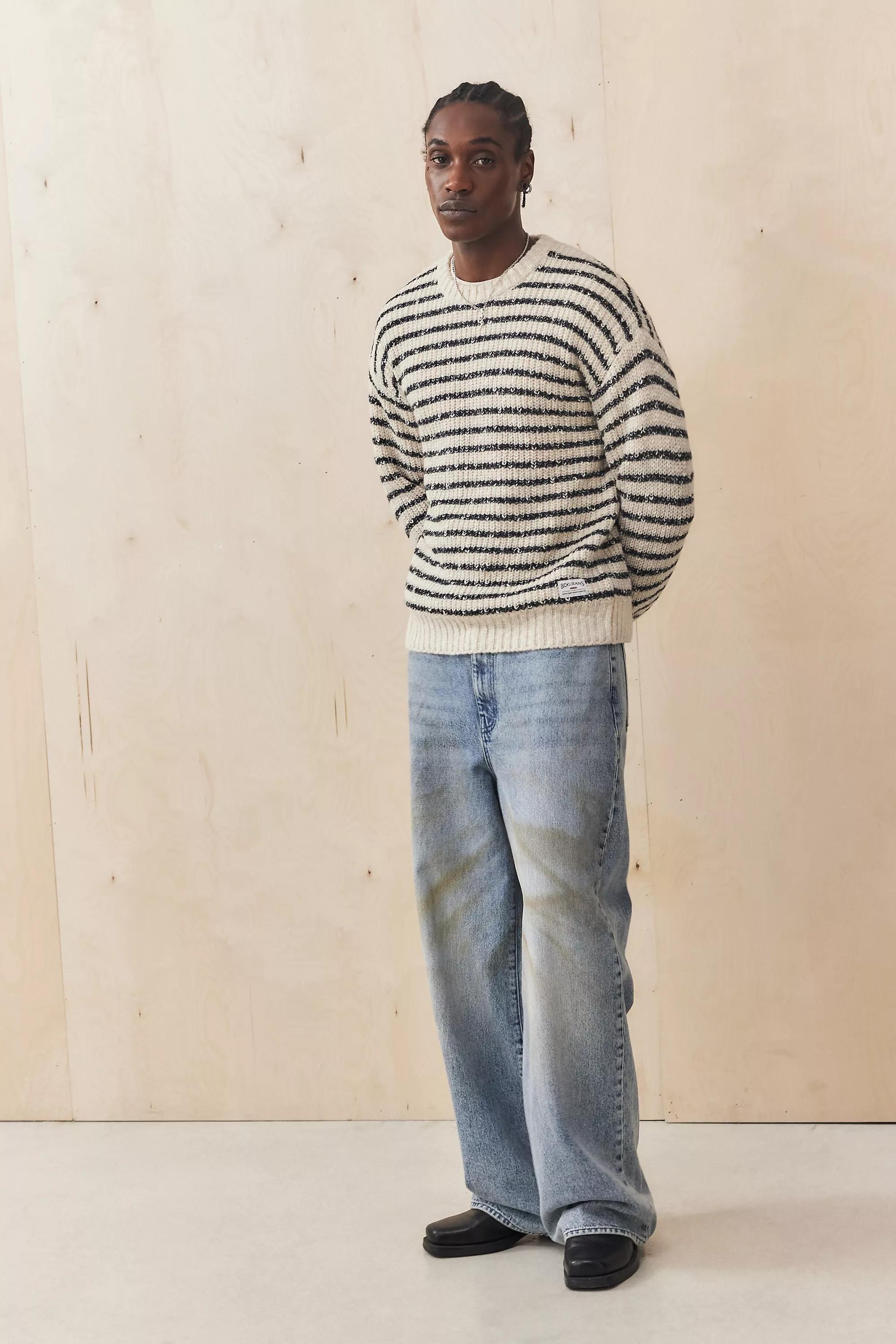 Cream Bdg Ecru Stripe Jumper, , large image number 2