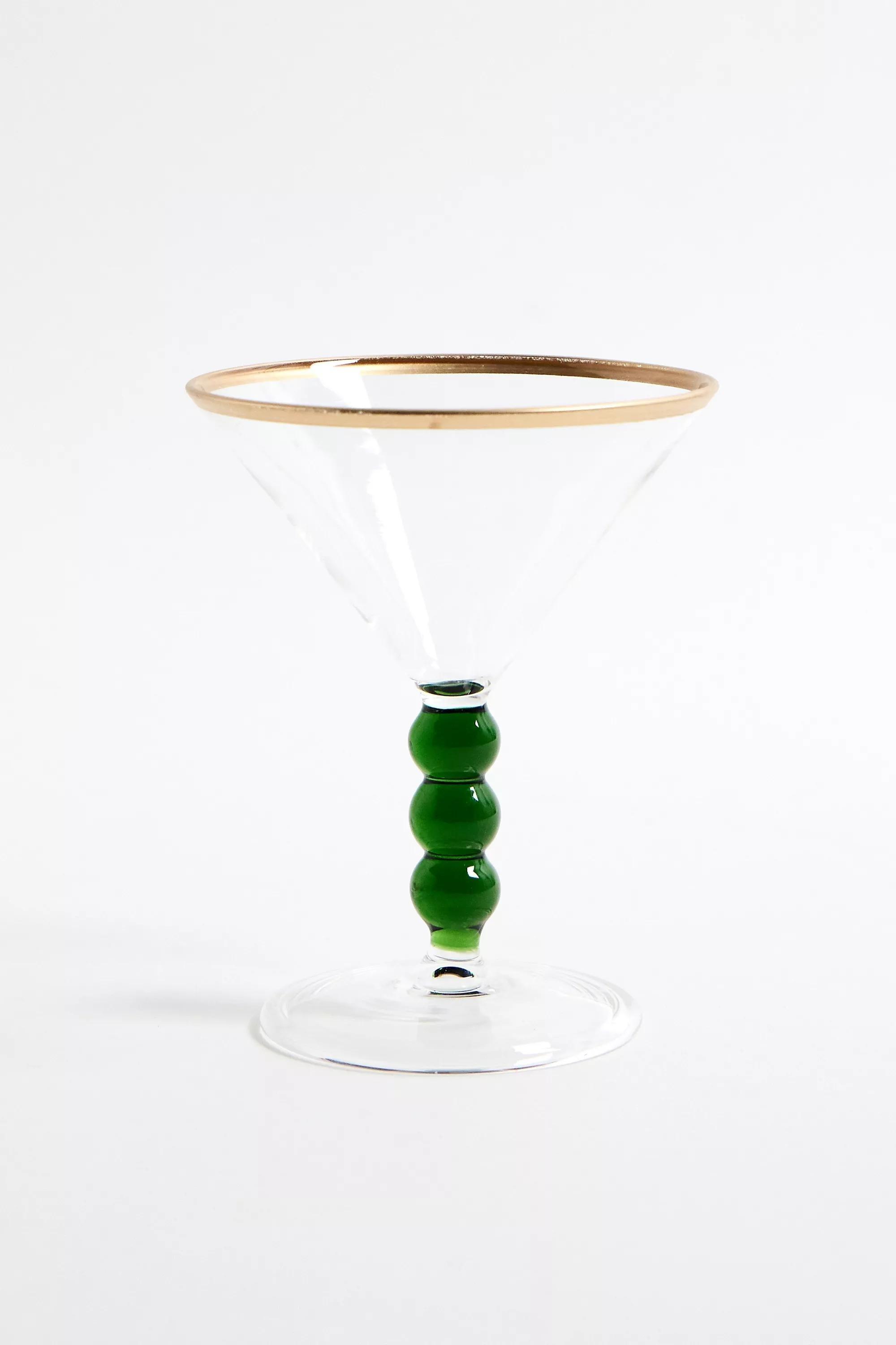 Green Martini Glass, GRN, large image number 0