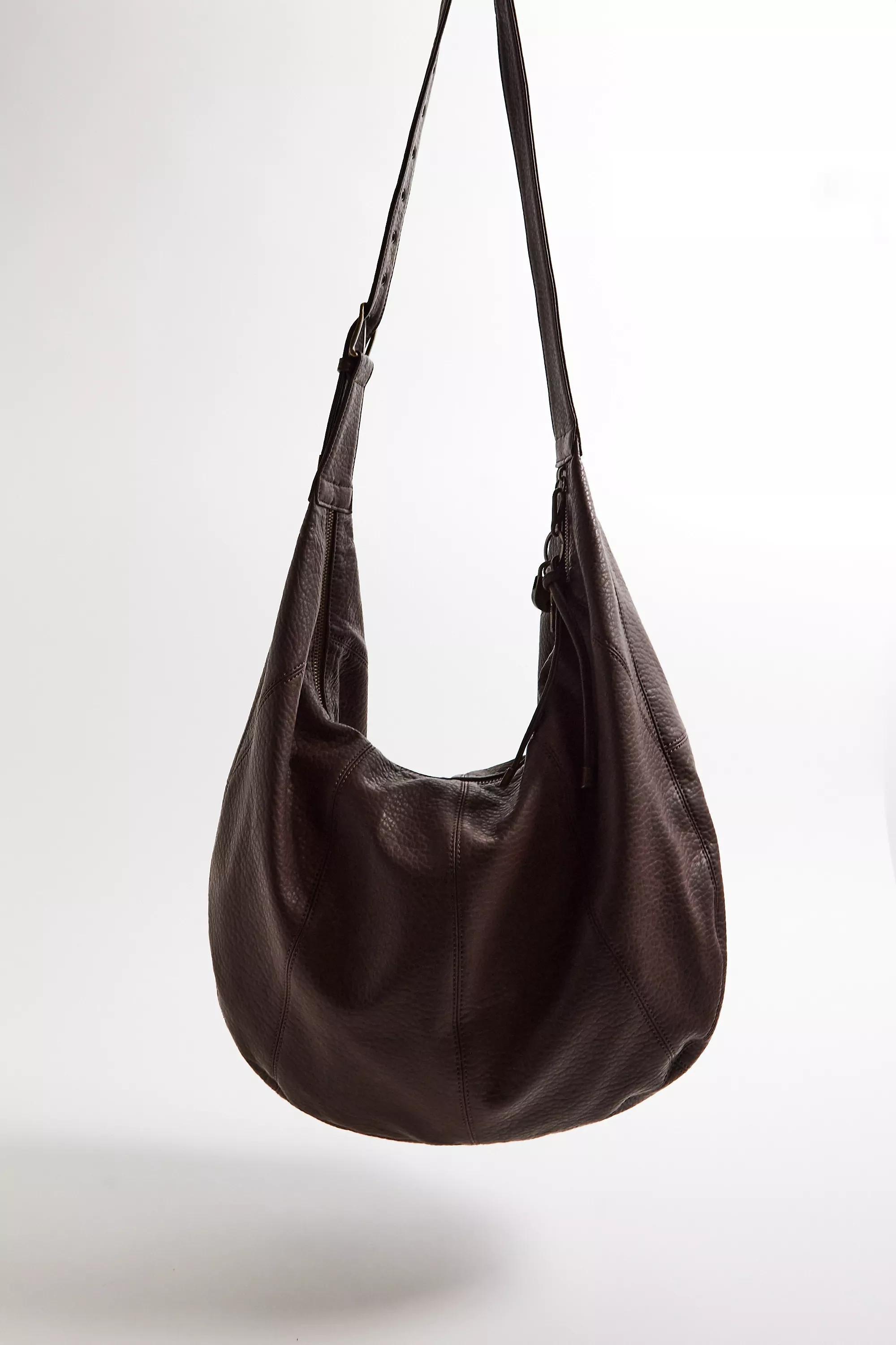 Brown Uo Casie Large Faux Leather Sling Bag, BRN, large image number 3