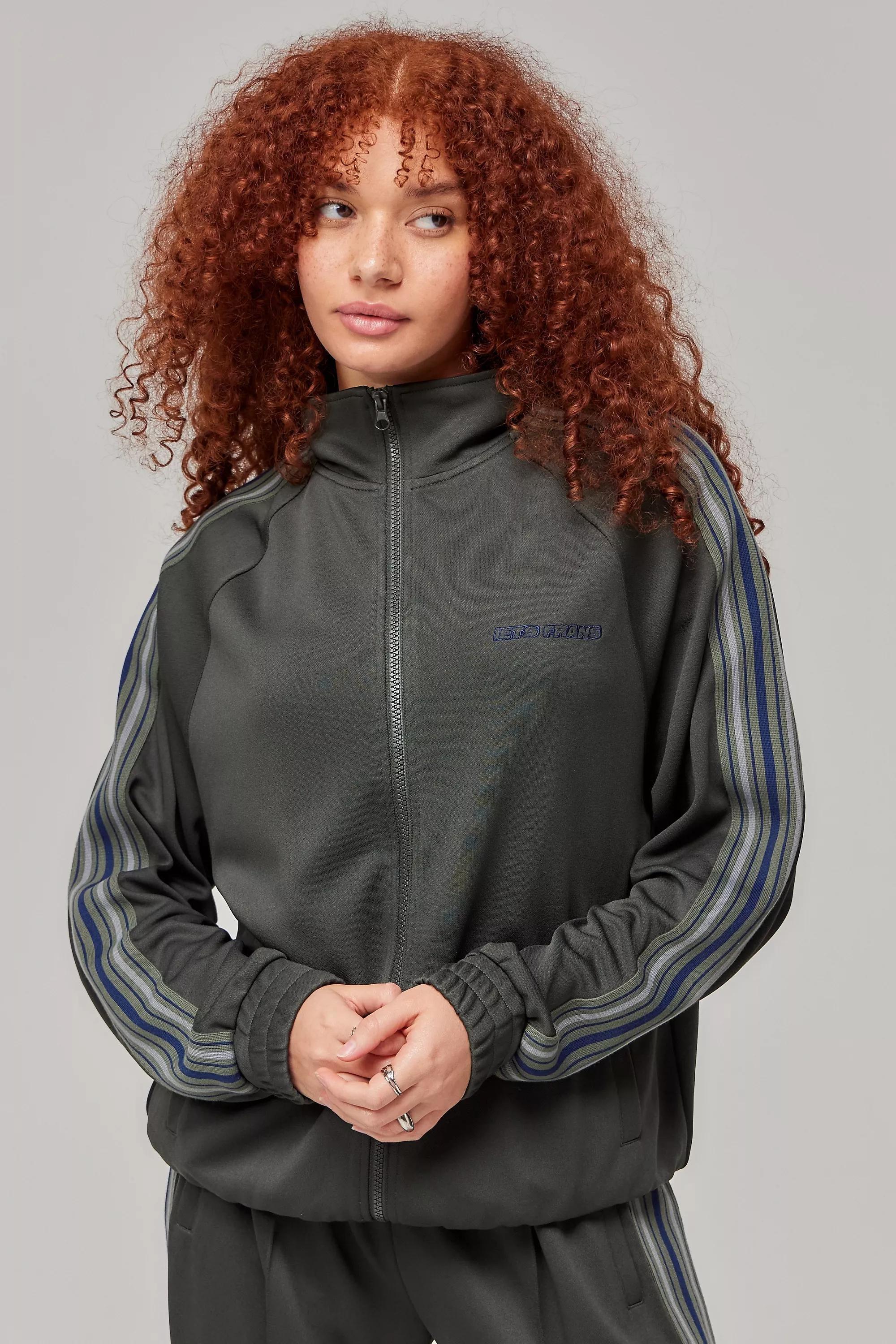 Grey Iets Frans... Taped Track Top, , large image number 0