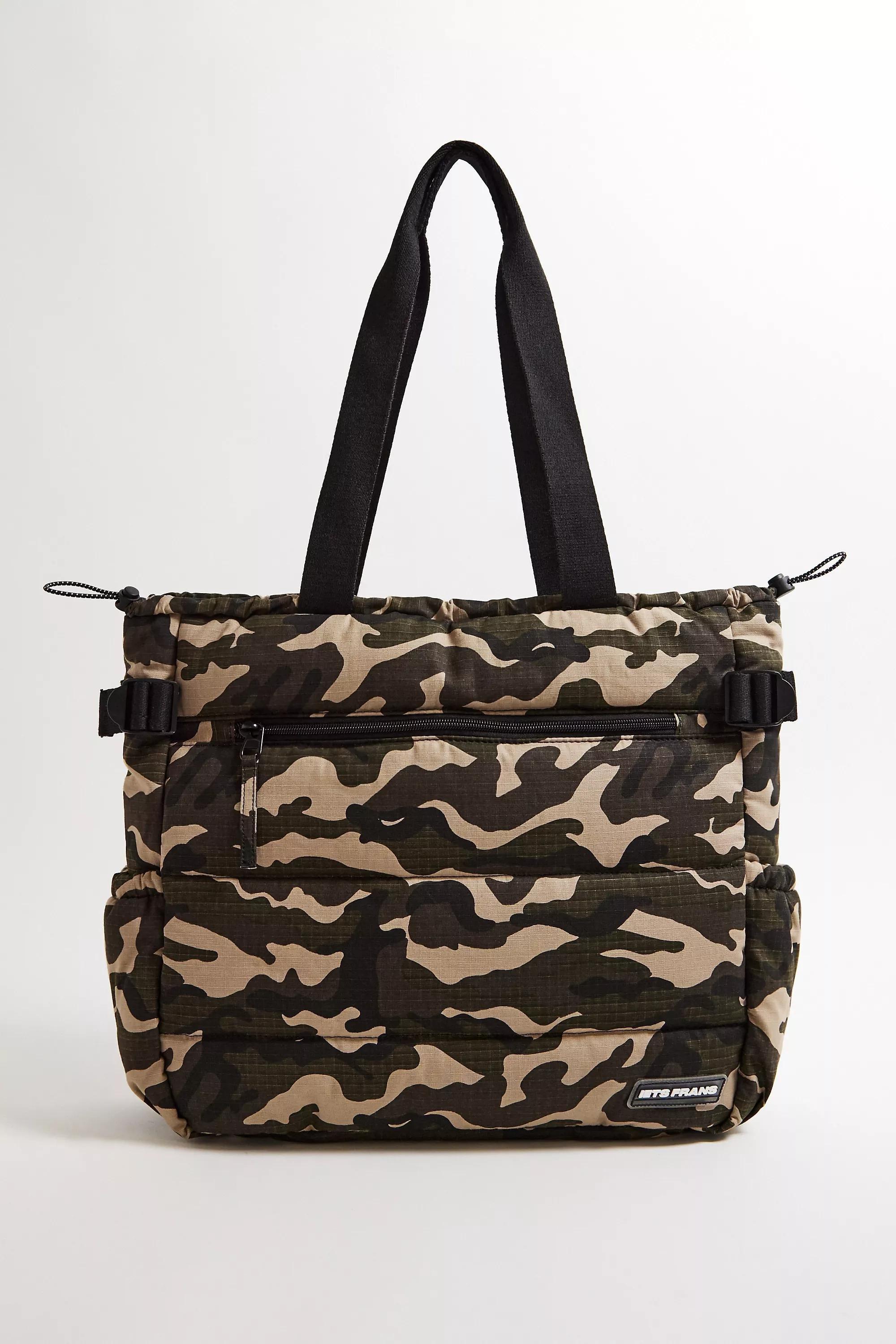 Green Iets Frans... Camo Tote Bag, GRN, large image number 1