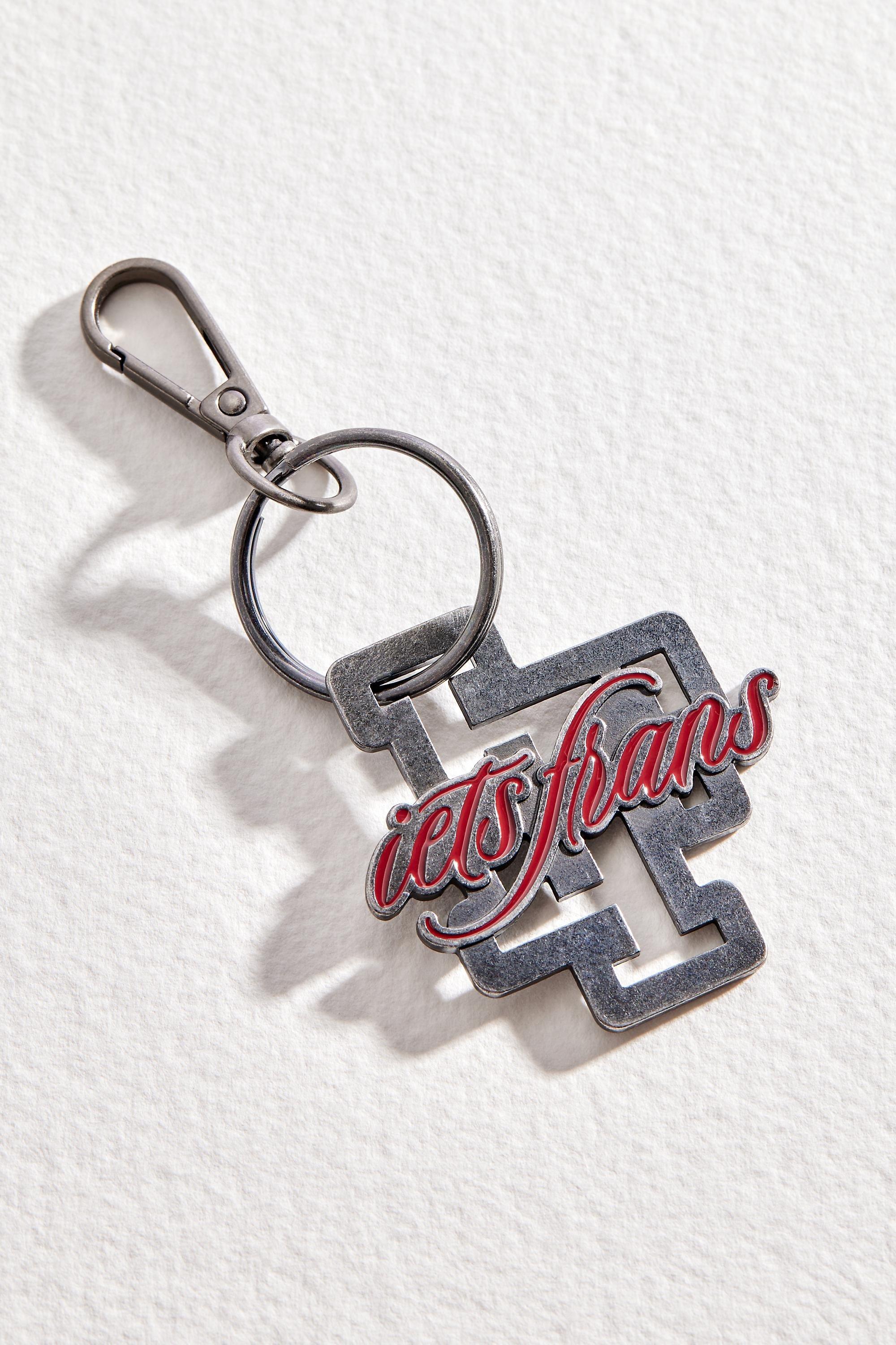 Silver Iets Varsity Keychain, SLVR, large image number 0
