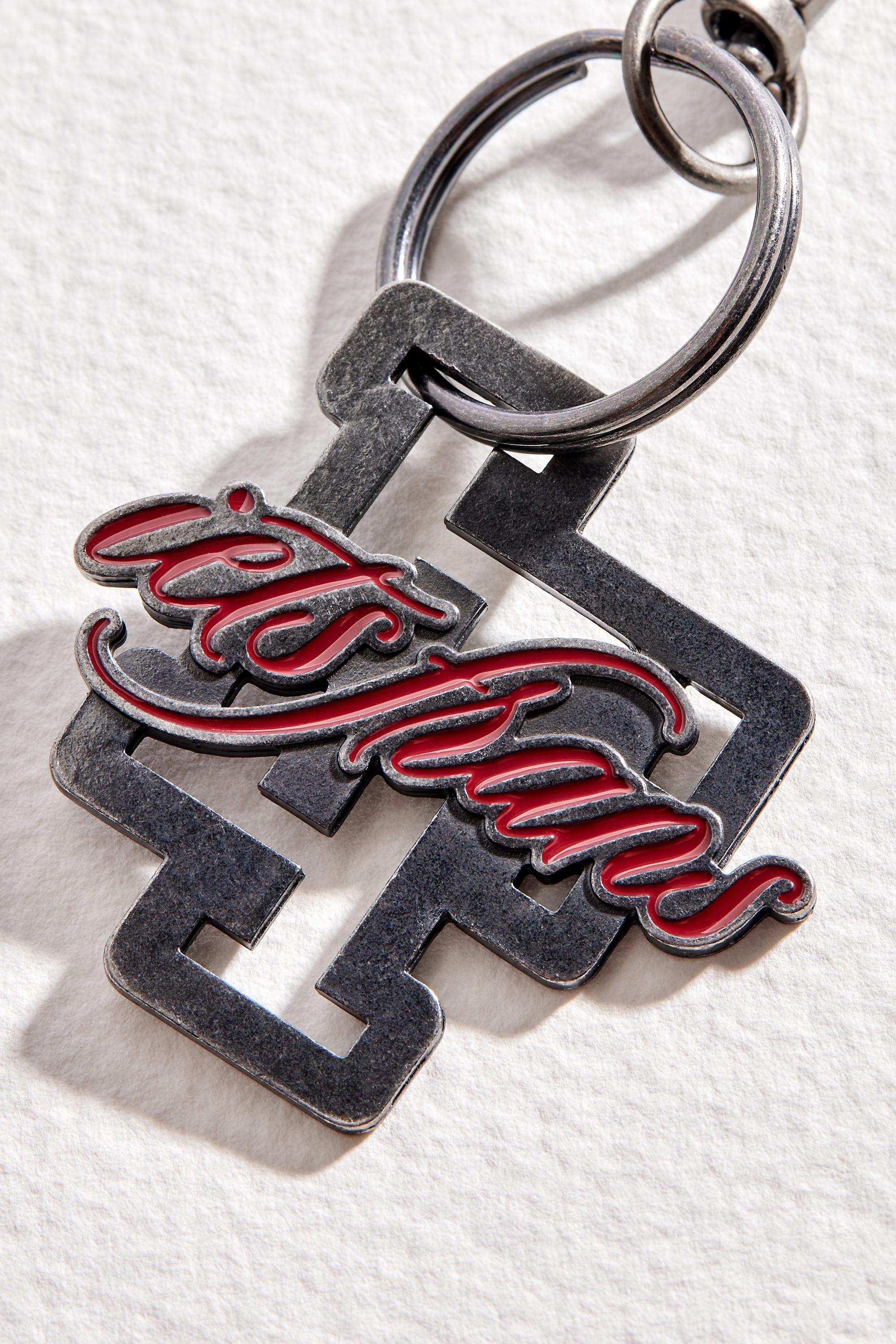 Silver Iets Varsity Keychain, SLVR, large image number 1