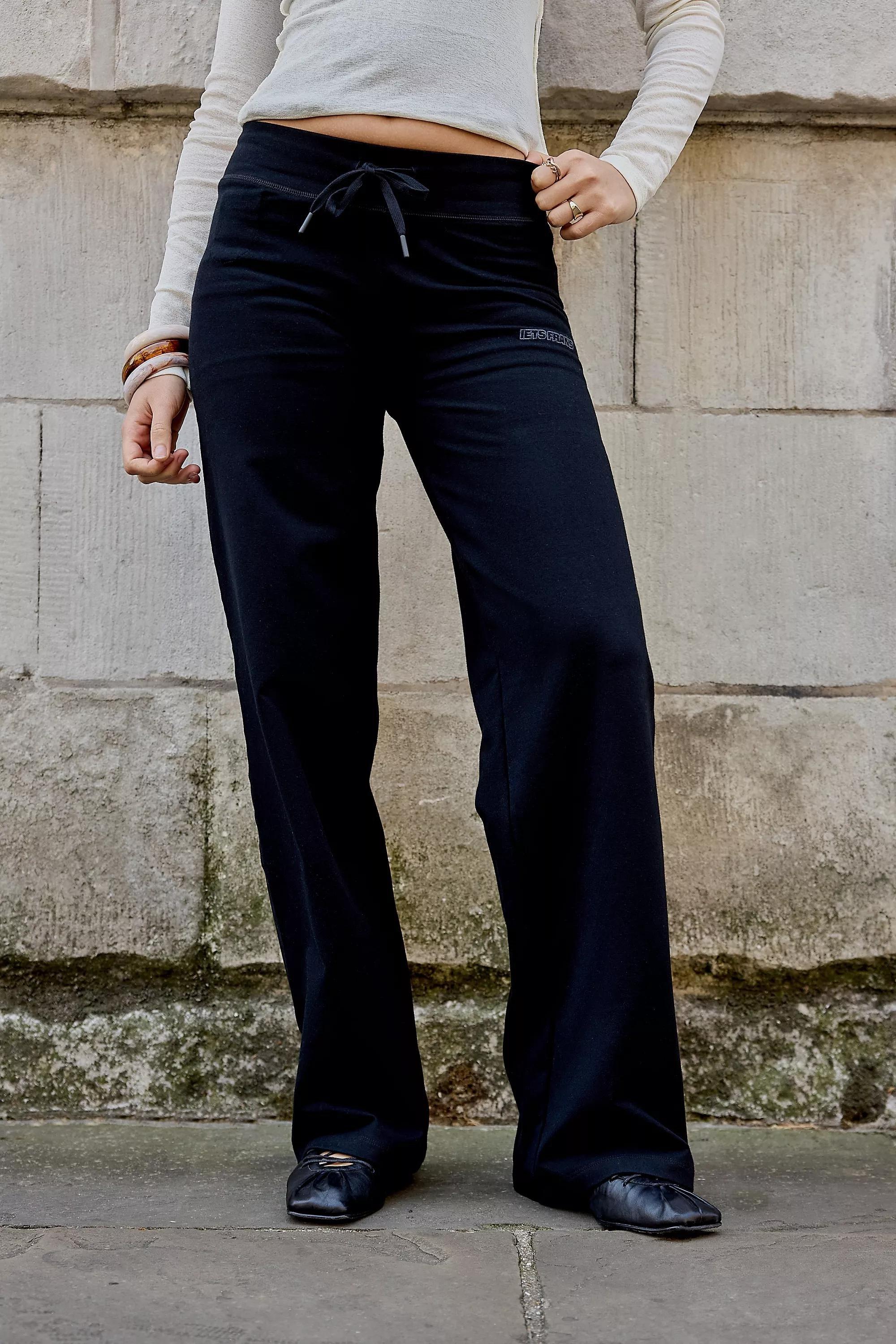 Black Iets Frans...Kali Straight Leg Joggers, , large image number 4