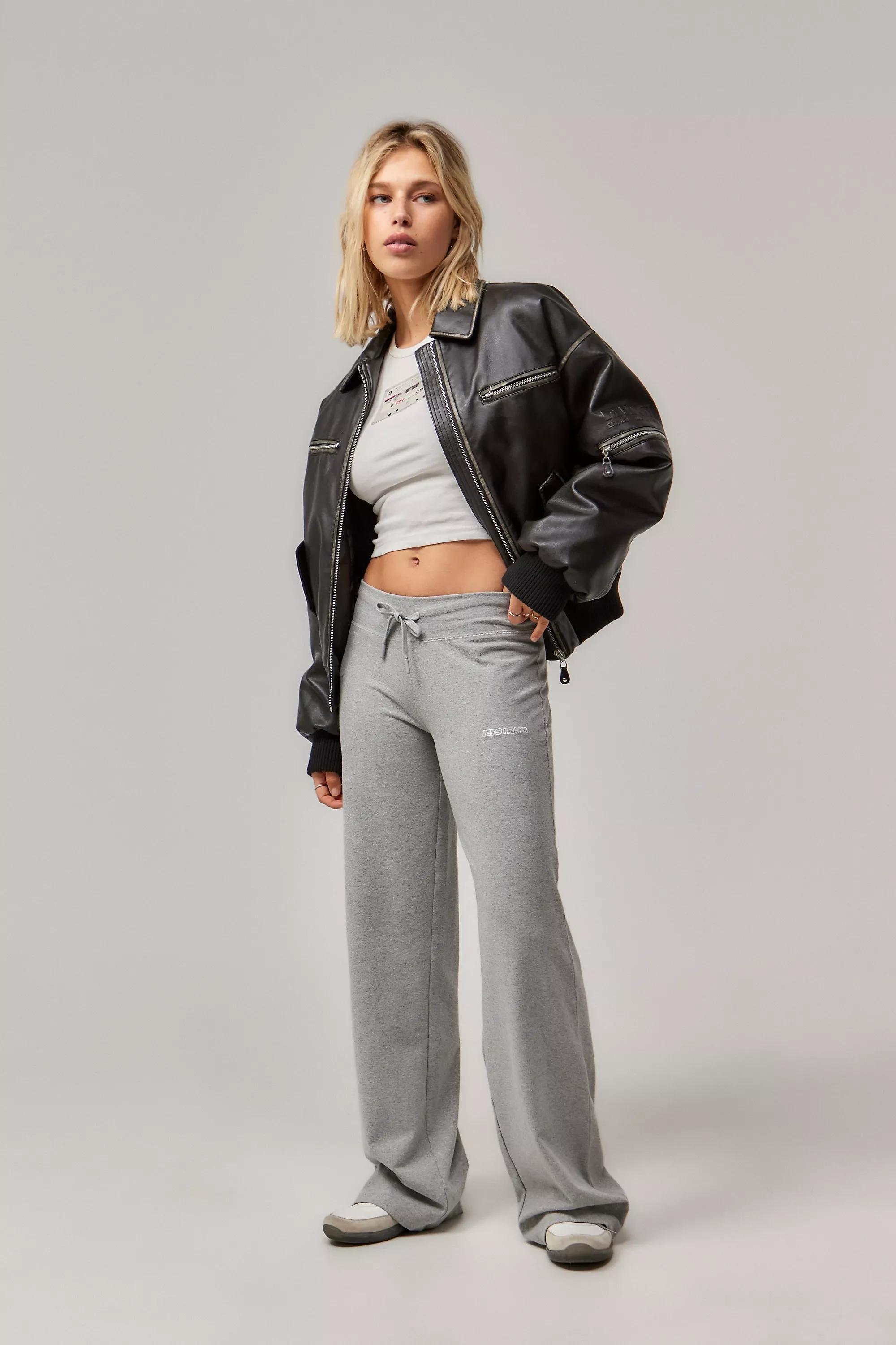 Grey Iets Frans... Kali Straight Leg Joggers, , large image number 1