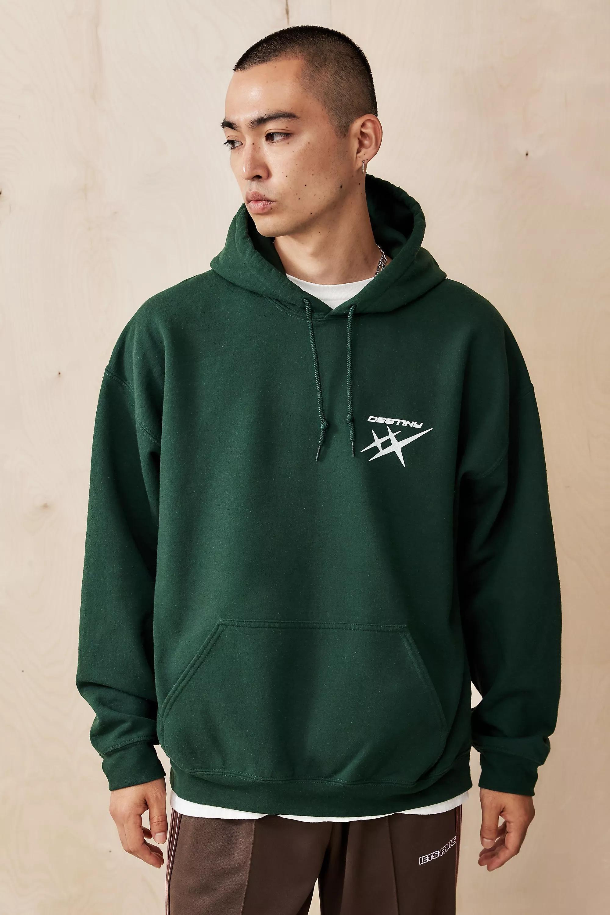 Green Uo Destiny Dice Hoodie, , large image number 3