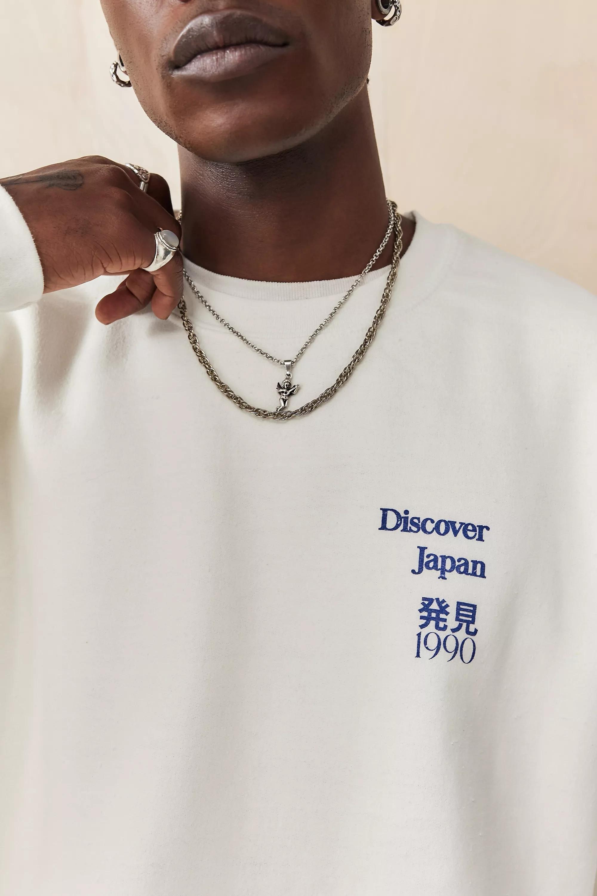 Cream Uo Discover Japan Sweatshirt, , large image number 2
