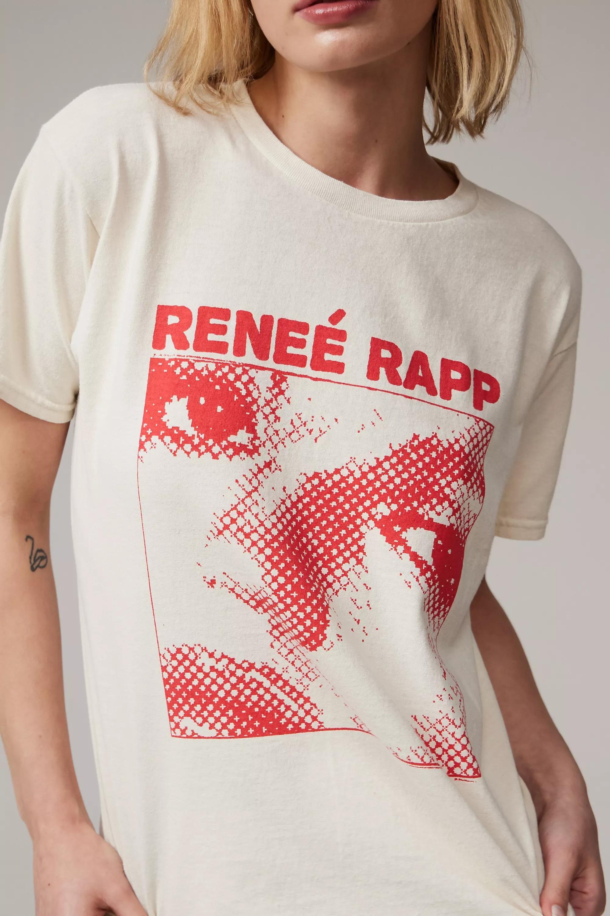 White Renee Rapp T-Shirt, , large image number 3