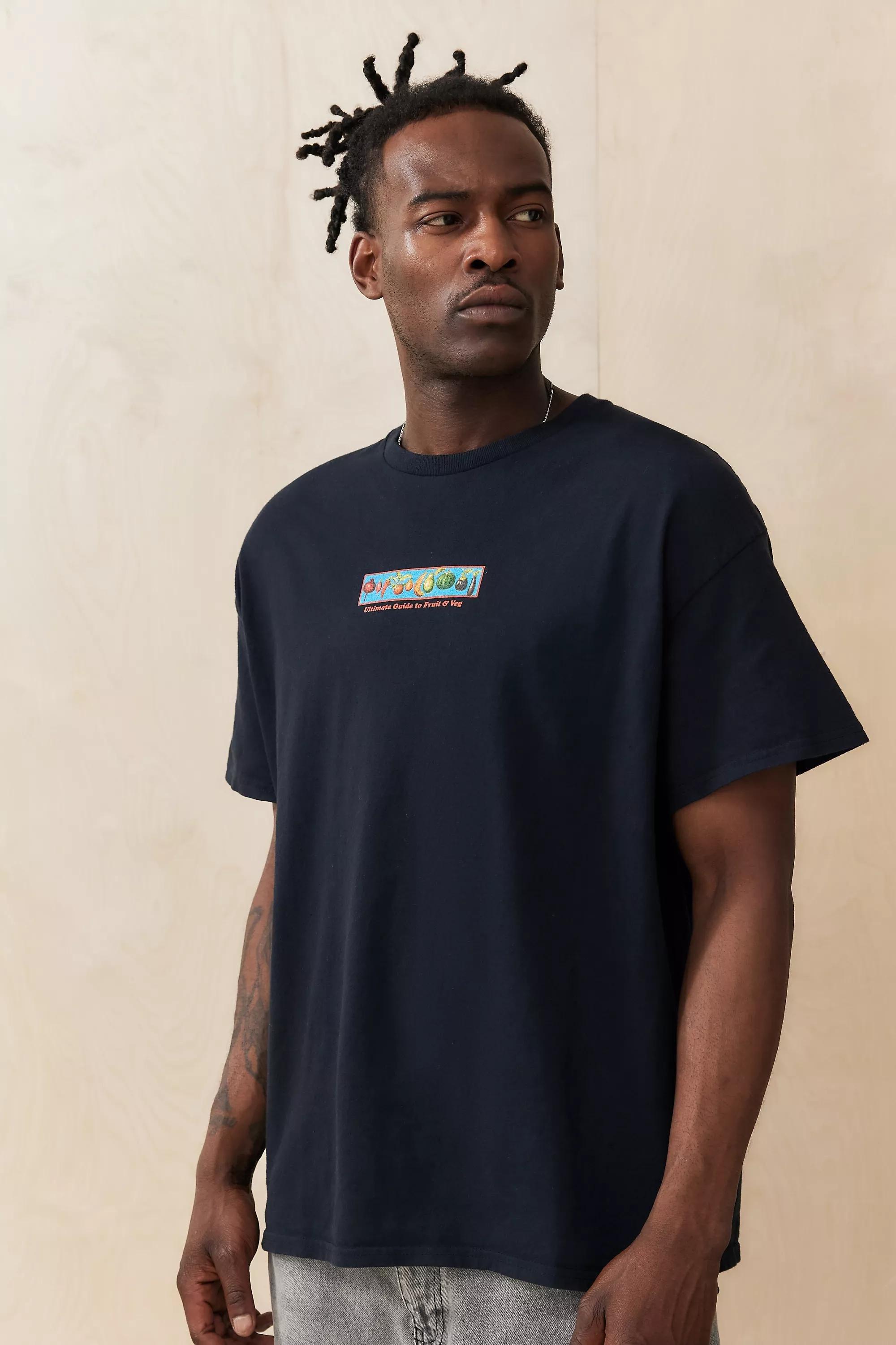 Black UO Fruit T-Shirt, , large image number 0