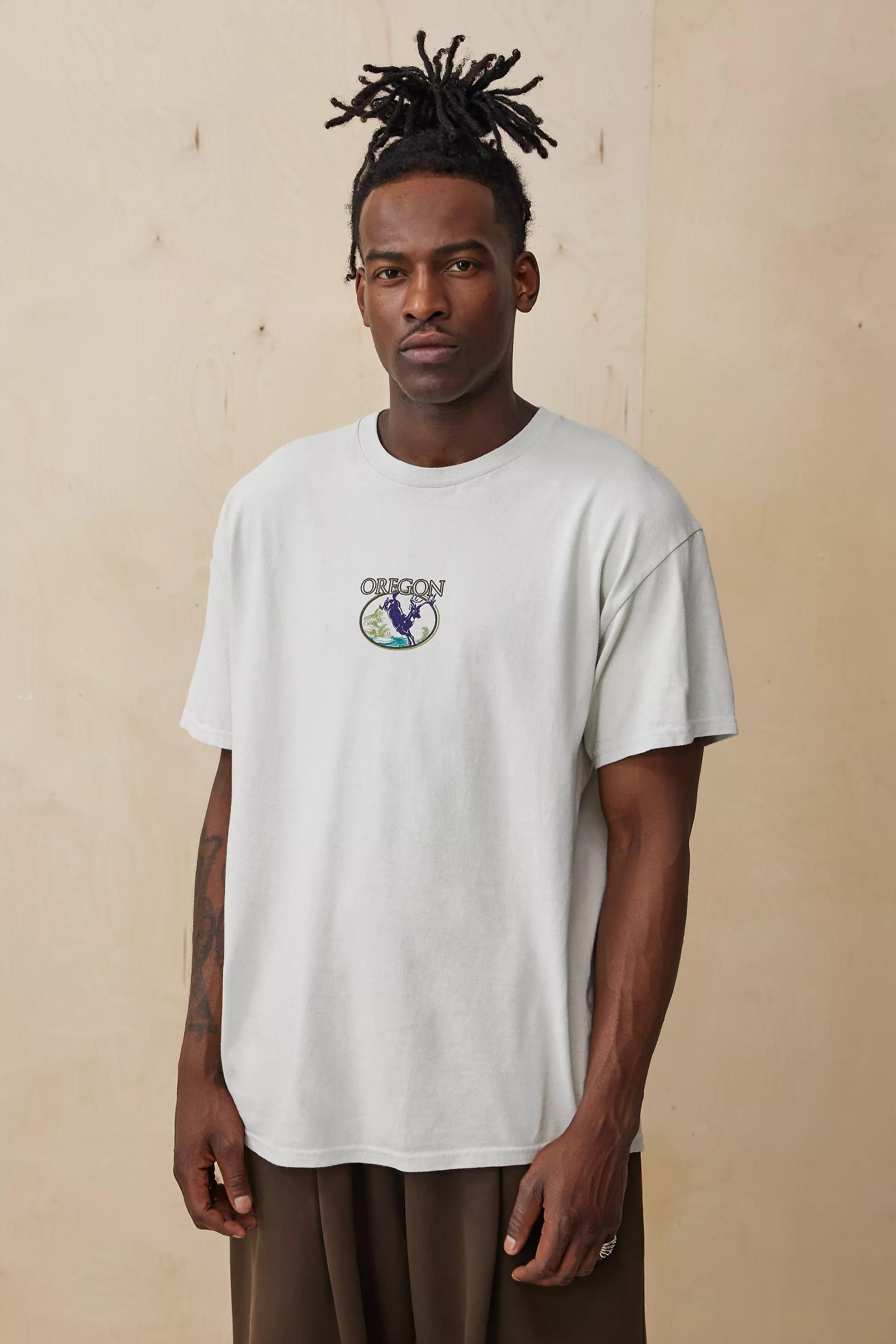White Uo White Oregon T-Shirt, , large image number 0