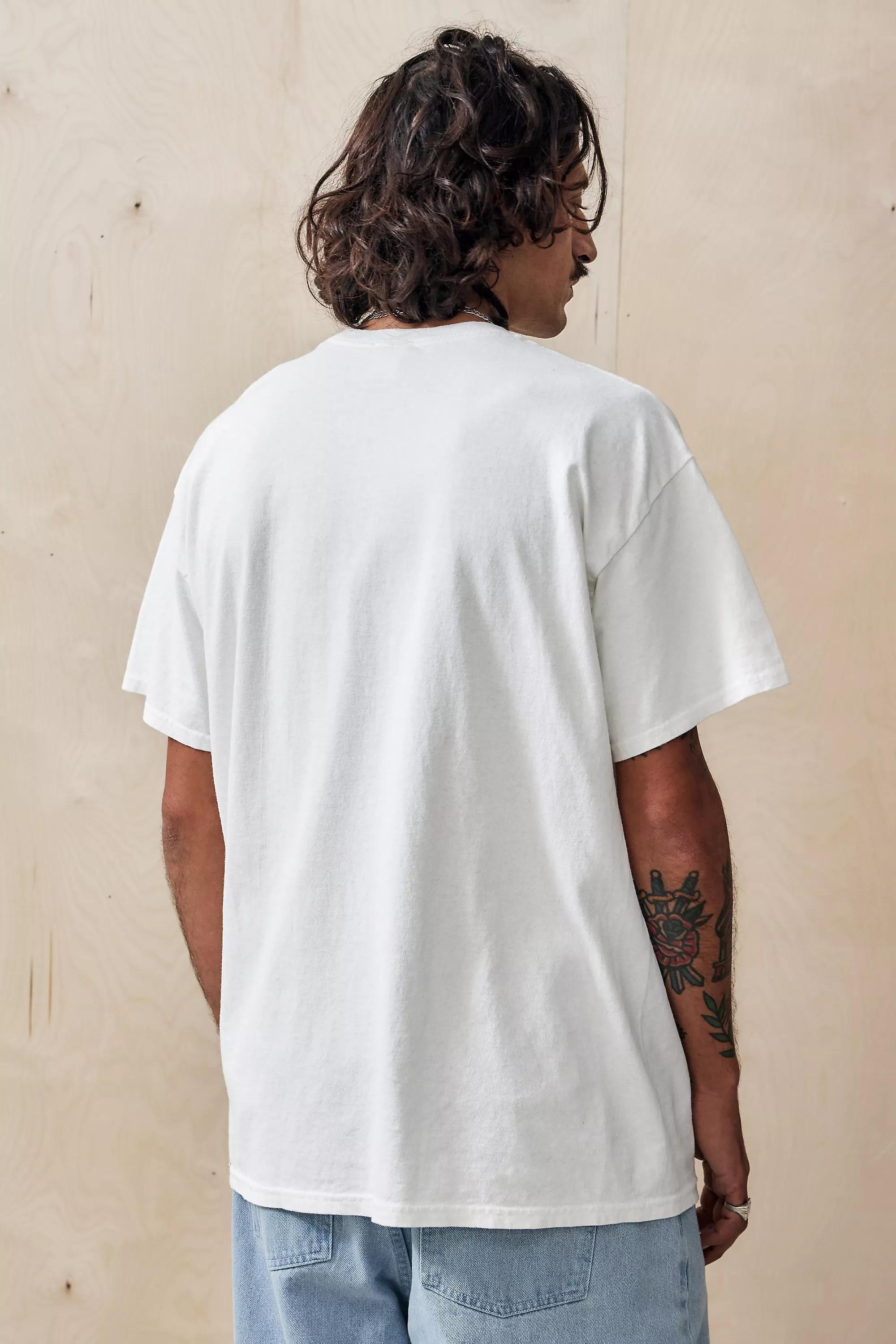 White Uo Seoul T-Shirt, , large image number 3
