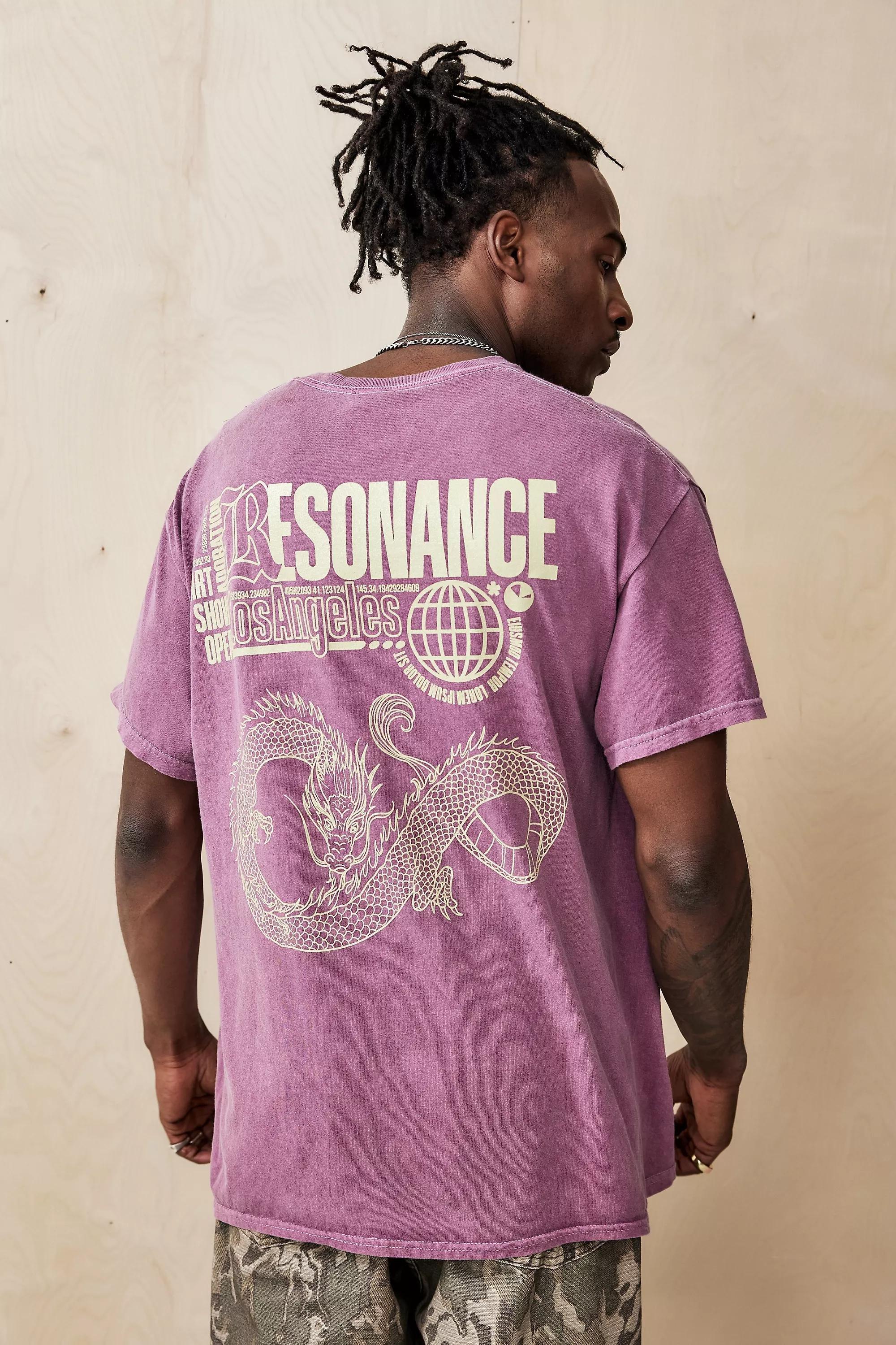 Purple Uo Resonance T-Shirt, , large image number 3
