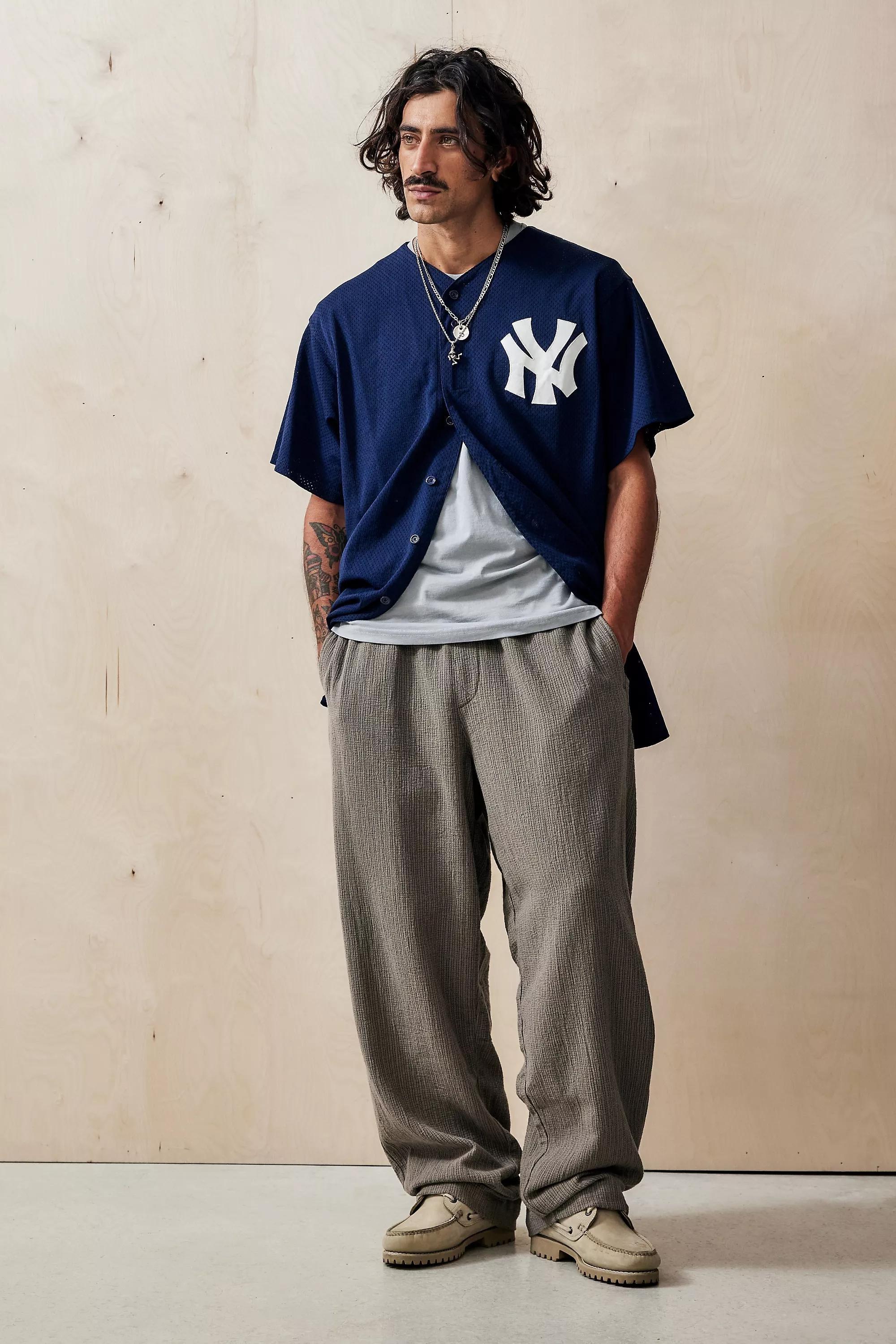 Grey Flood Textured Trousers, , large image number 1