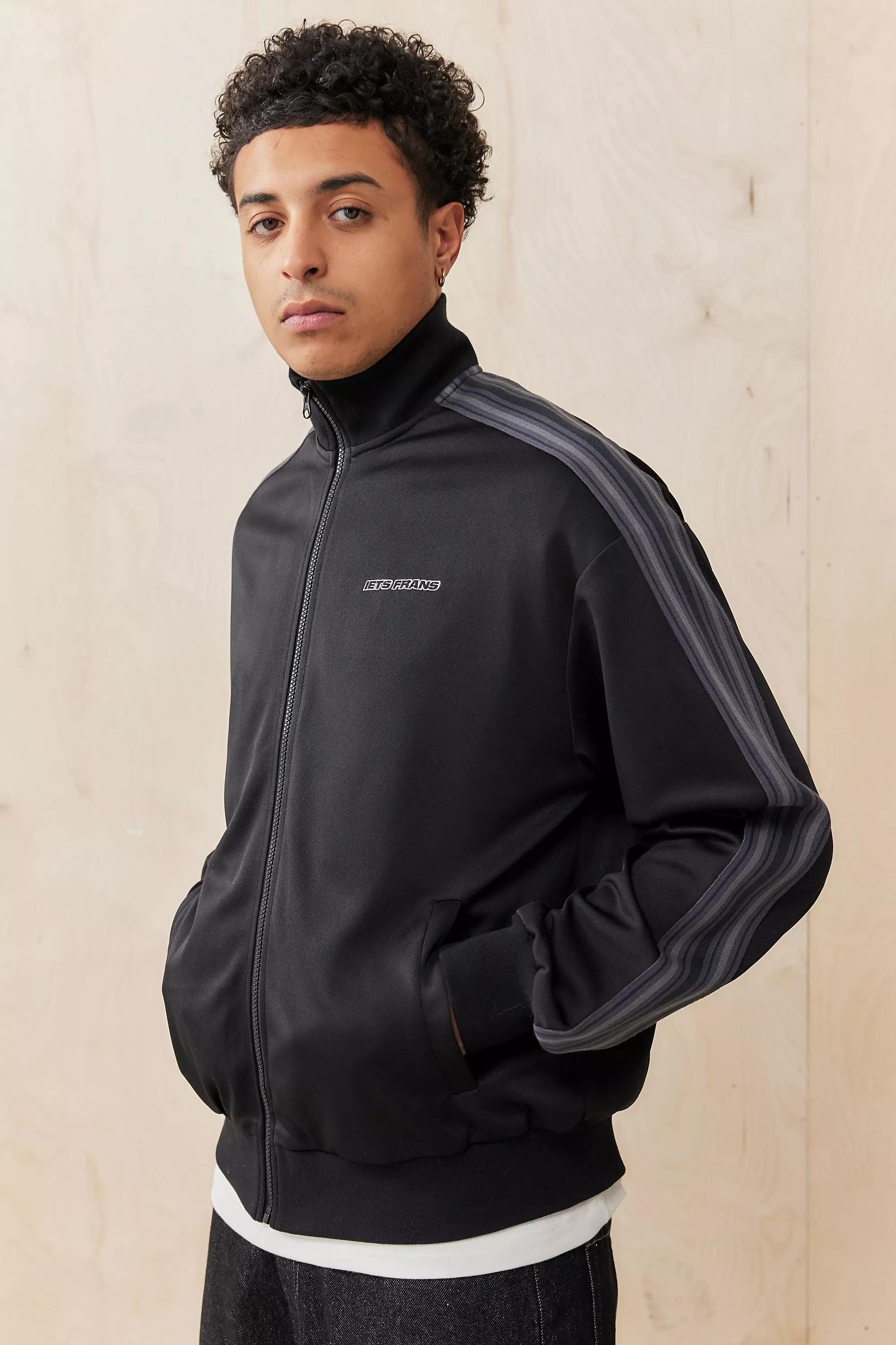 Black Iets Frans... Taped Track Top, , large image number 0