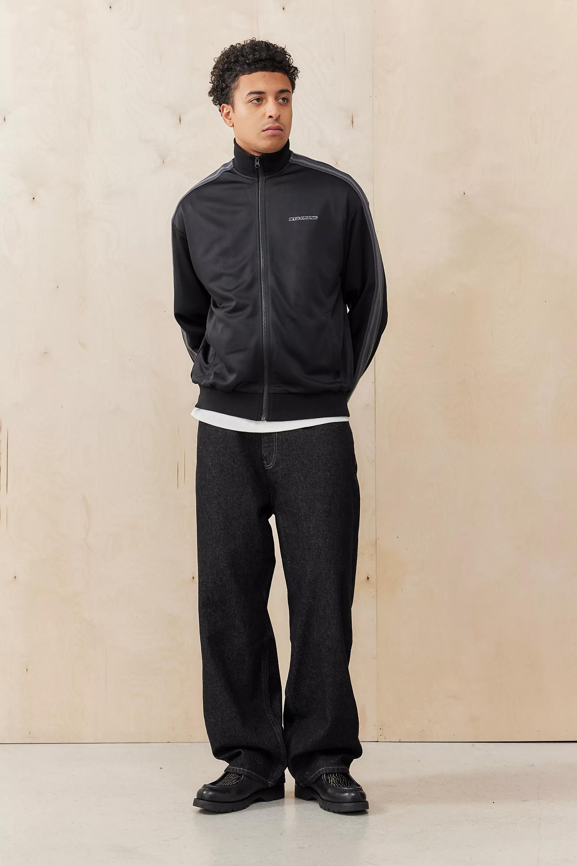 Black Iets Frans... Taped Track Top, , large image number 1