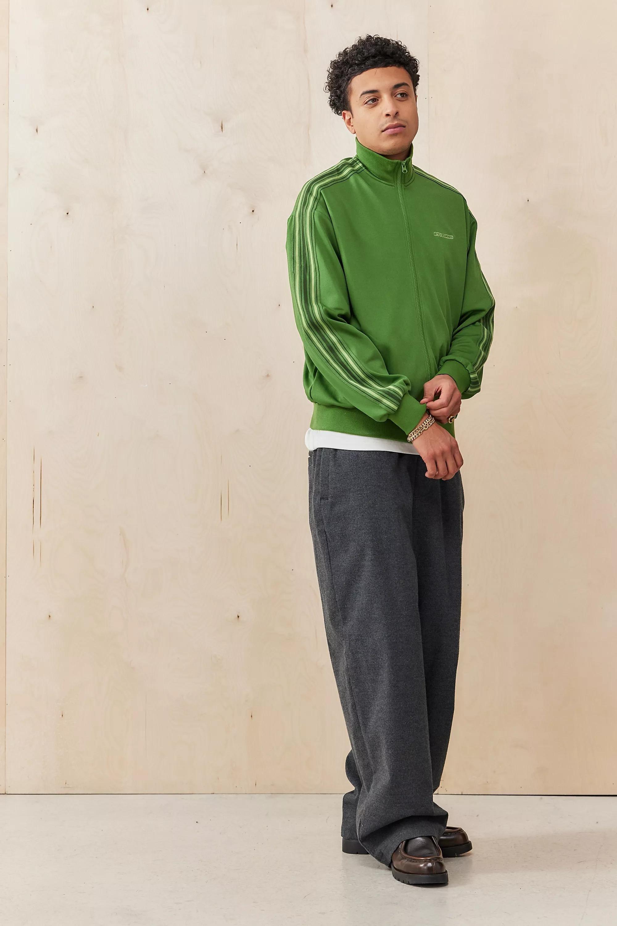 Green Iets Frans... Taped Tricot Track Jacket, , large image number 1