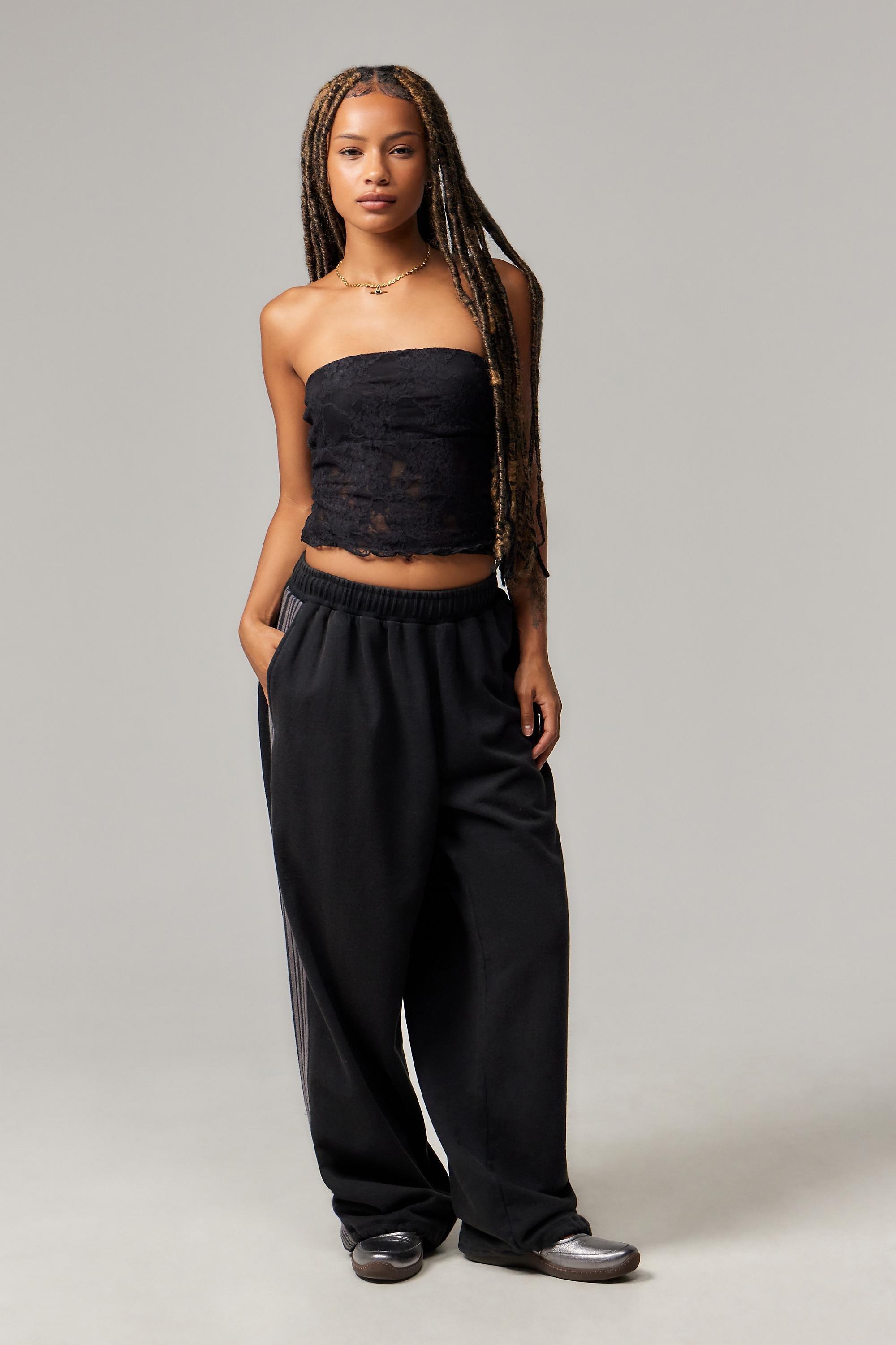 Black UO Kori Lace Tube Top, , large image number 2