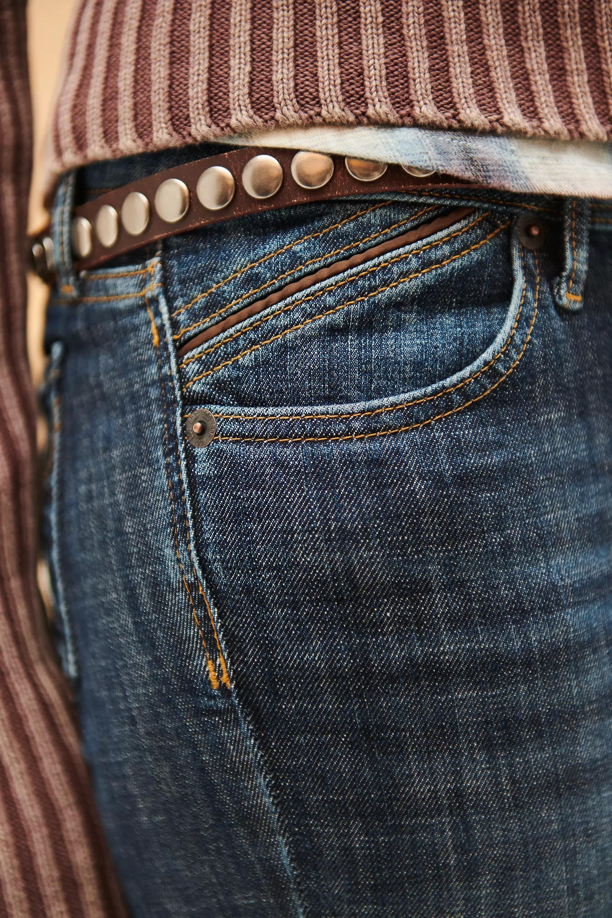 Navy Bdg Low-Rise Bootcut Flare Jeans, A301_0439, large image number 3