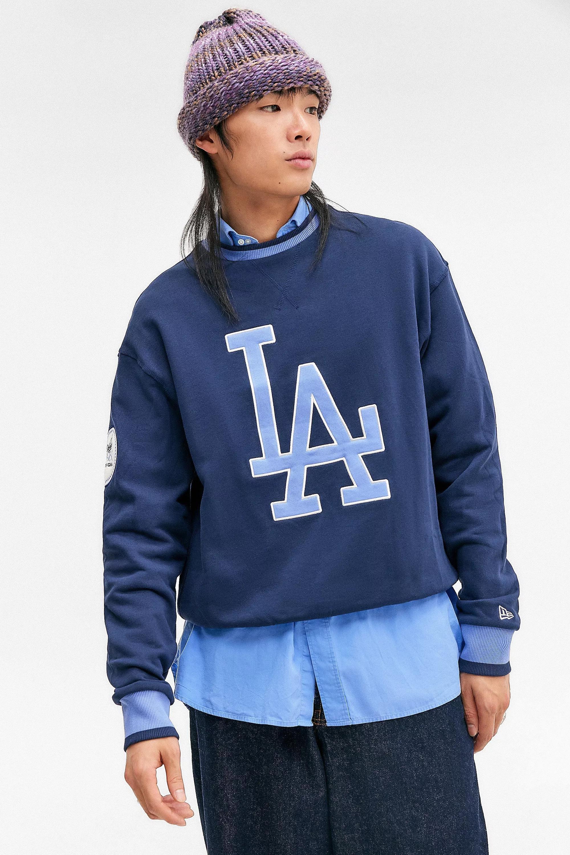 Blue New Era Uo Exclusive La Sweatshirt, , large image number 0