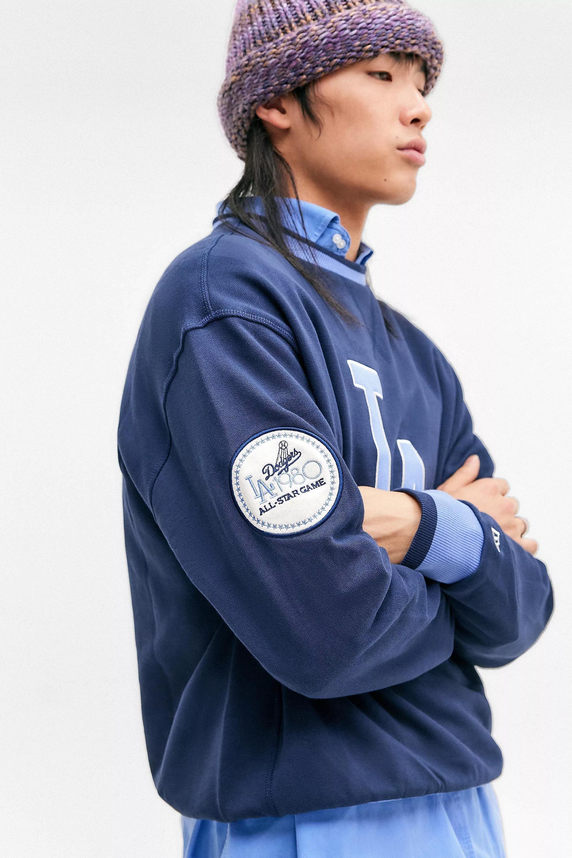 Blue New Era Uo Exclusive La Sweatshirt, , large image number 1
