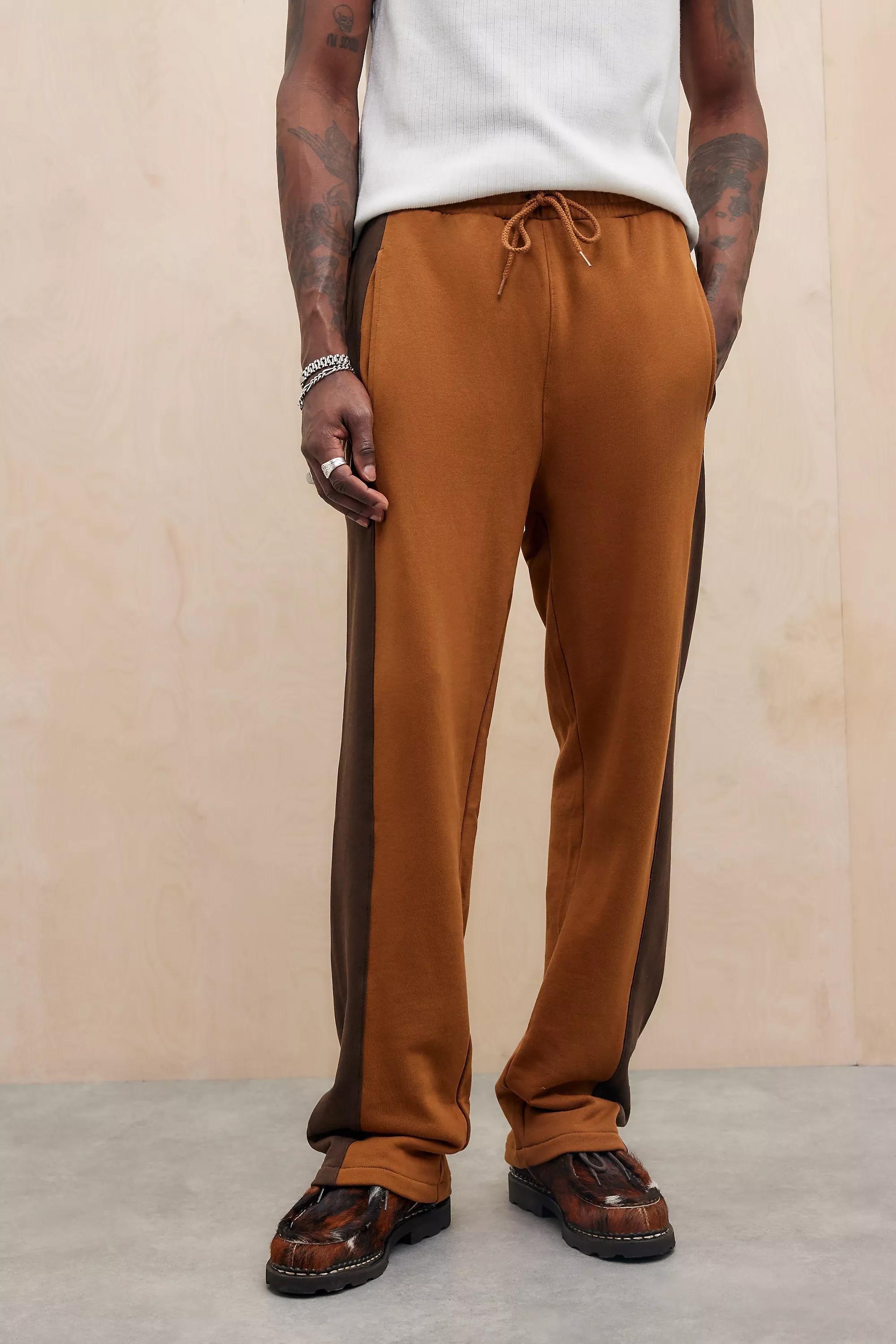 Brown New Era Urban Exclusive Walnut Base Ny Joggers, , large image number 0